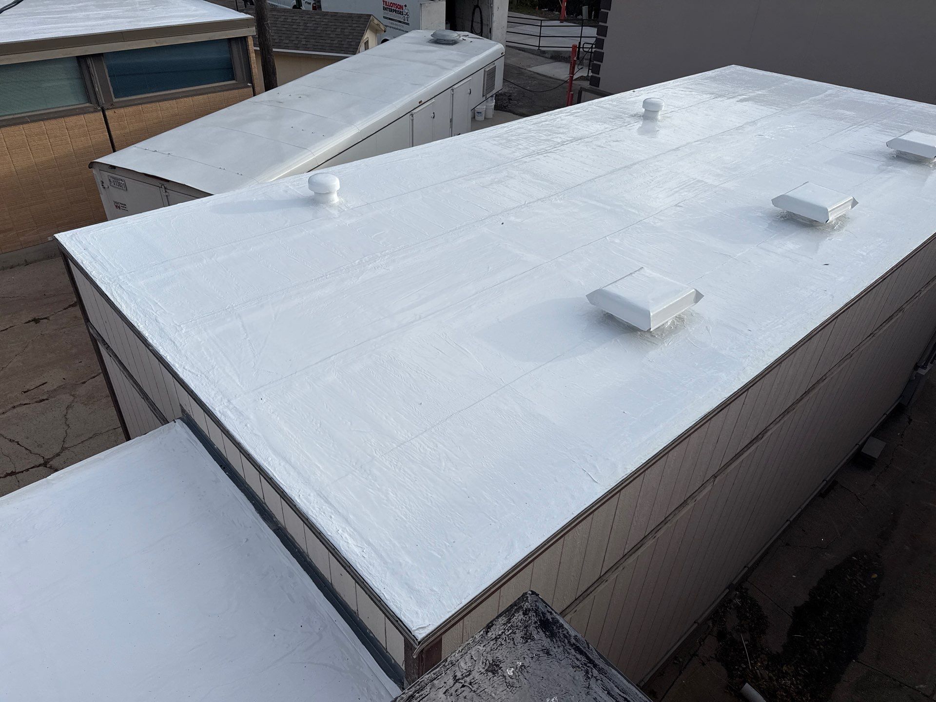 Roof Restoration – Gordon Memorial Hospital by Tillotson Enterprises