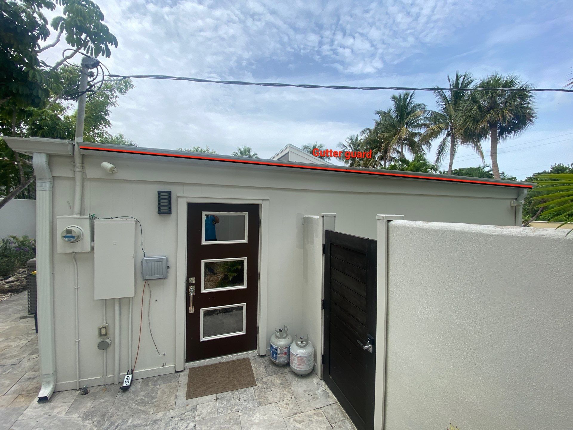 Gutter Guard System Gutters in Sarasota FL by Gutter Professors