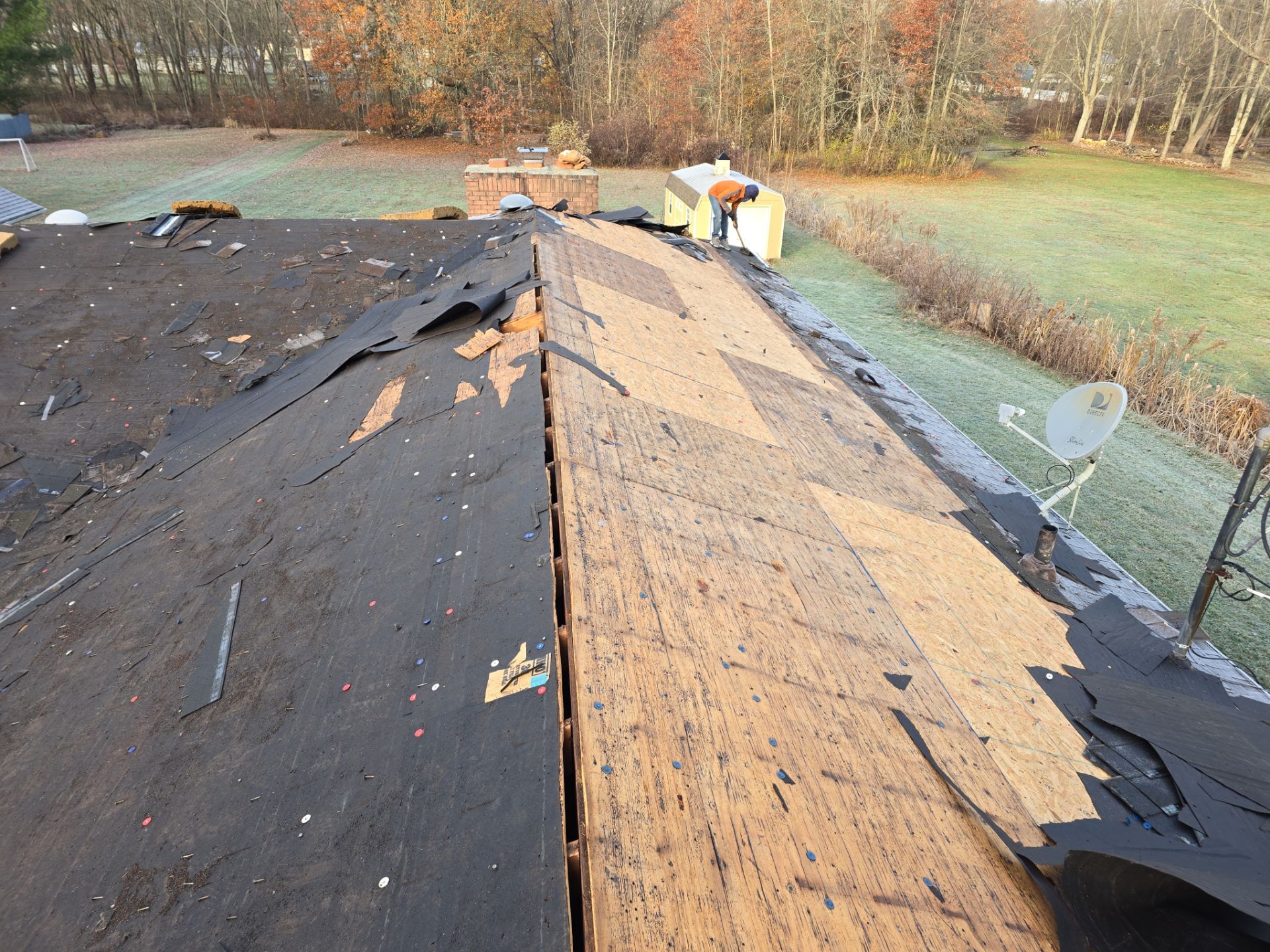 Dave F: Atlas Pinnacle, Color, Coastal Granite, Drip Edge, Color, Black by Eagle Eye Roofing