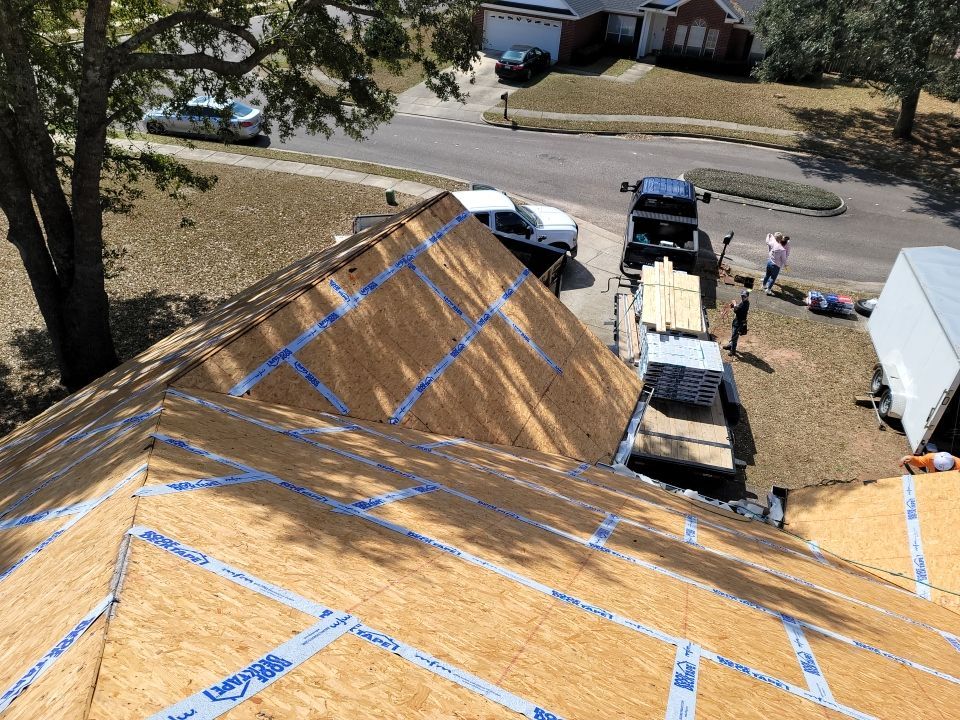 Residential Roofing Installation using Roof Replacement by American Roofing & Construction LLC