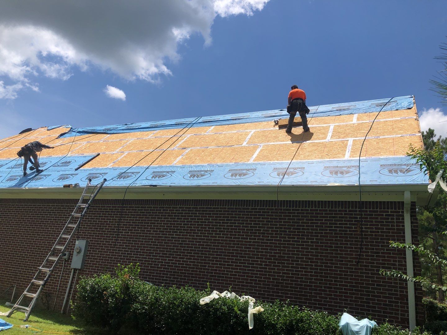 Residential Roofing Installation using Roof Replacement by American Roofing & Construction LLC