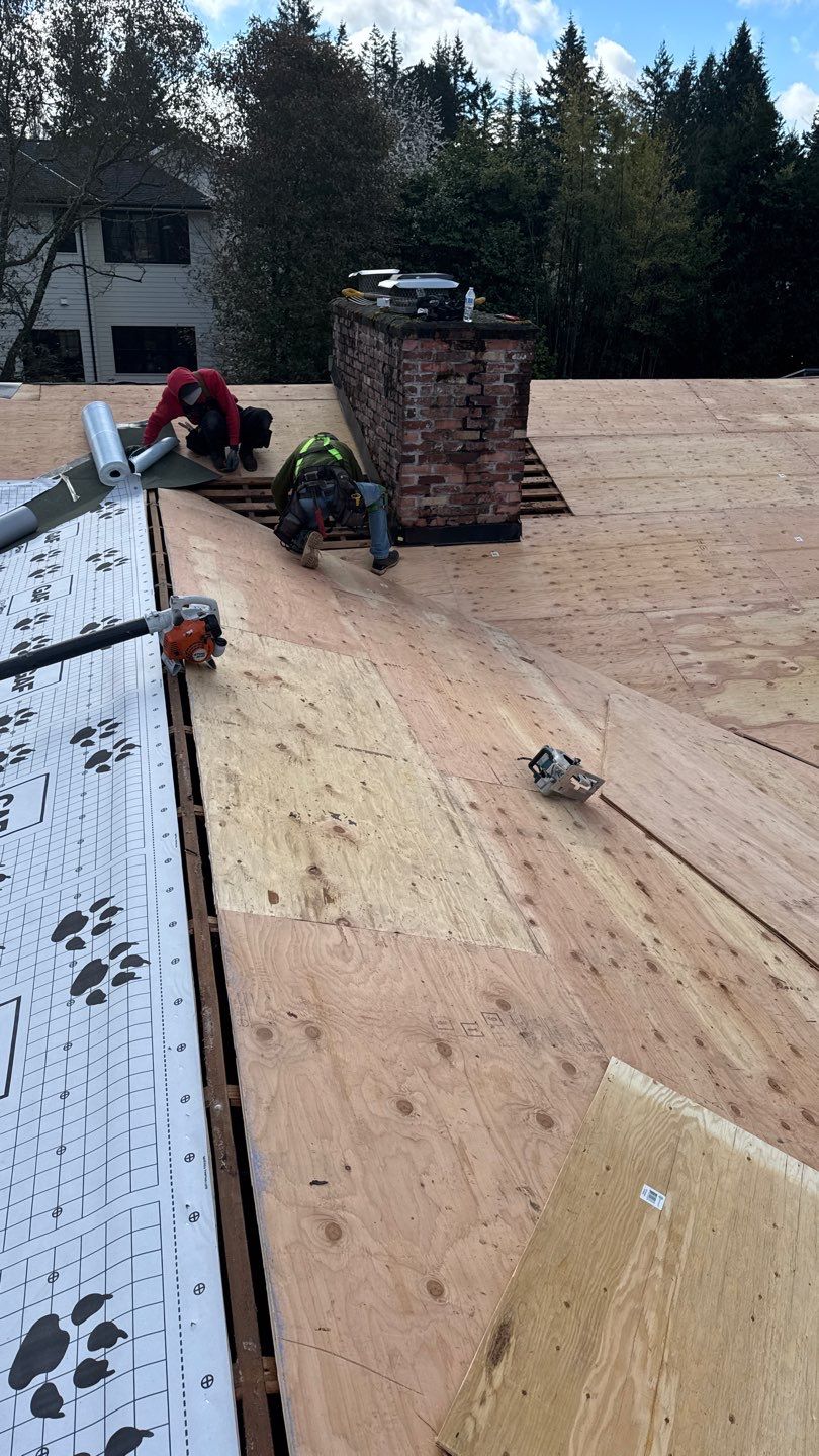 Residential Roofing Installation using GAF HDZ Shingles by Roofing Formula LLC