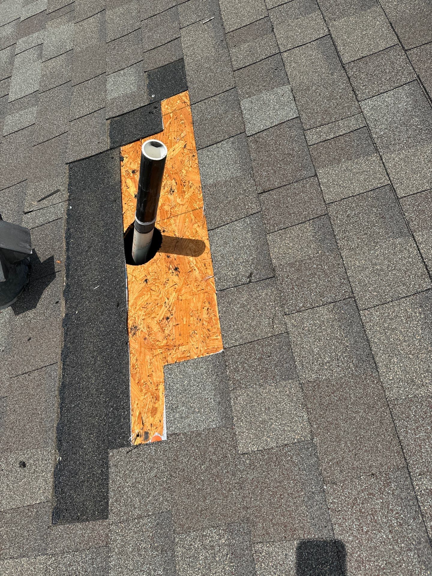Hail Damage using Owen's Corning Duration (Lifetime) Shingles by Roof Repair Company