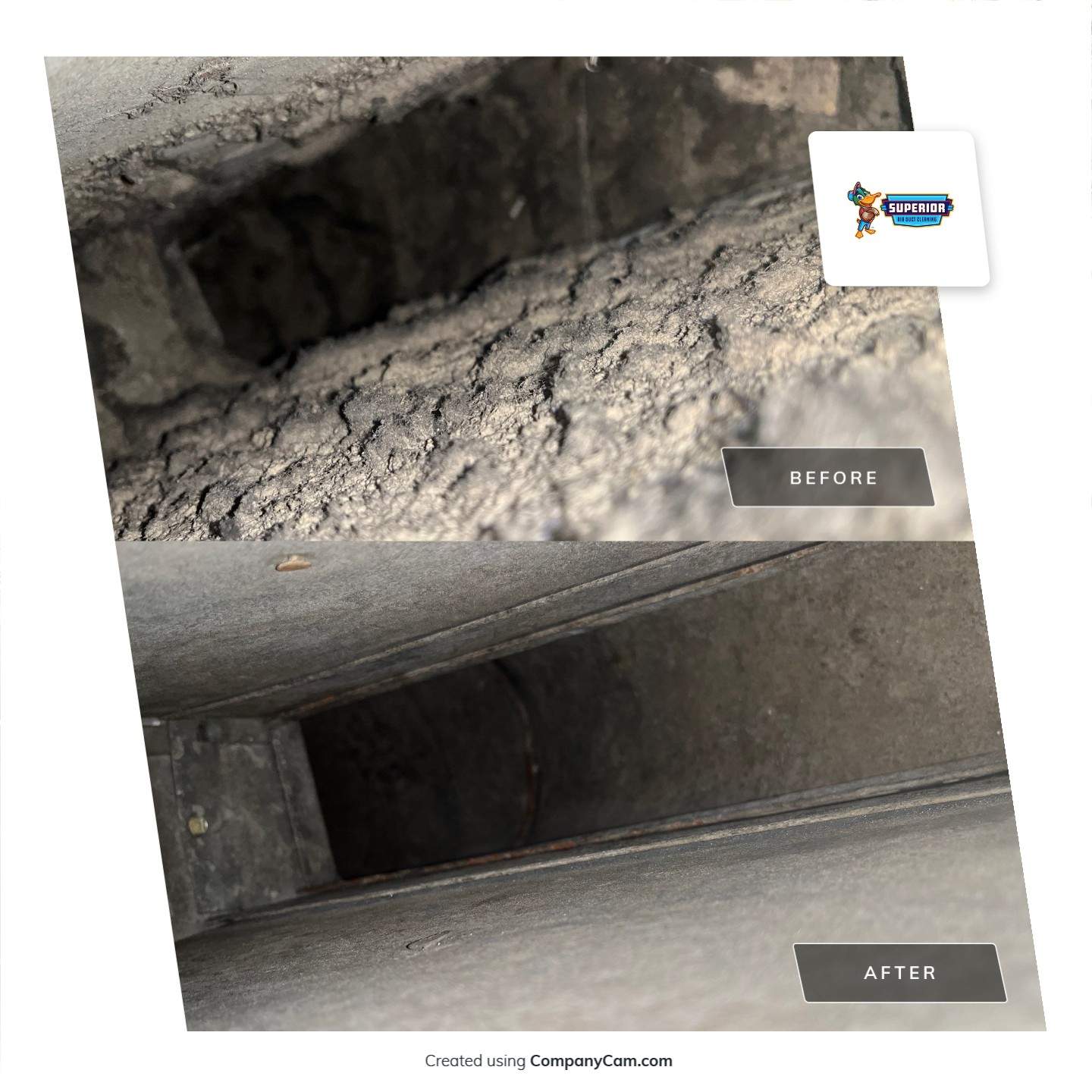 Air Duct Cleaning With a Vacuum Truck in Grove City, PA by Superior Air Duct Cleaning