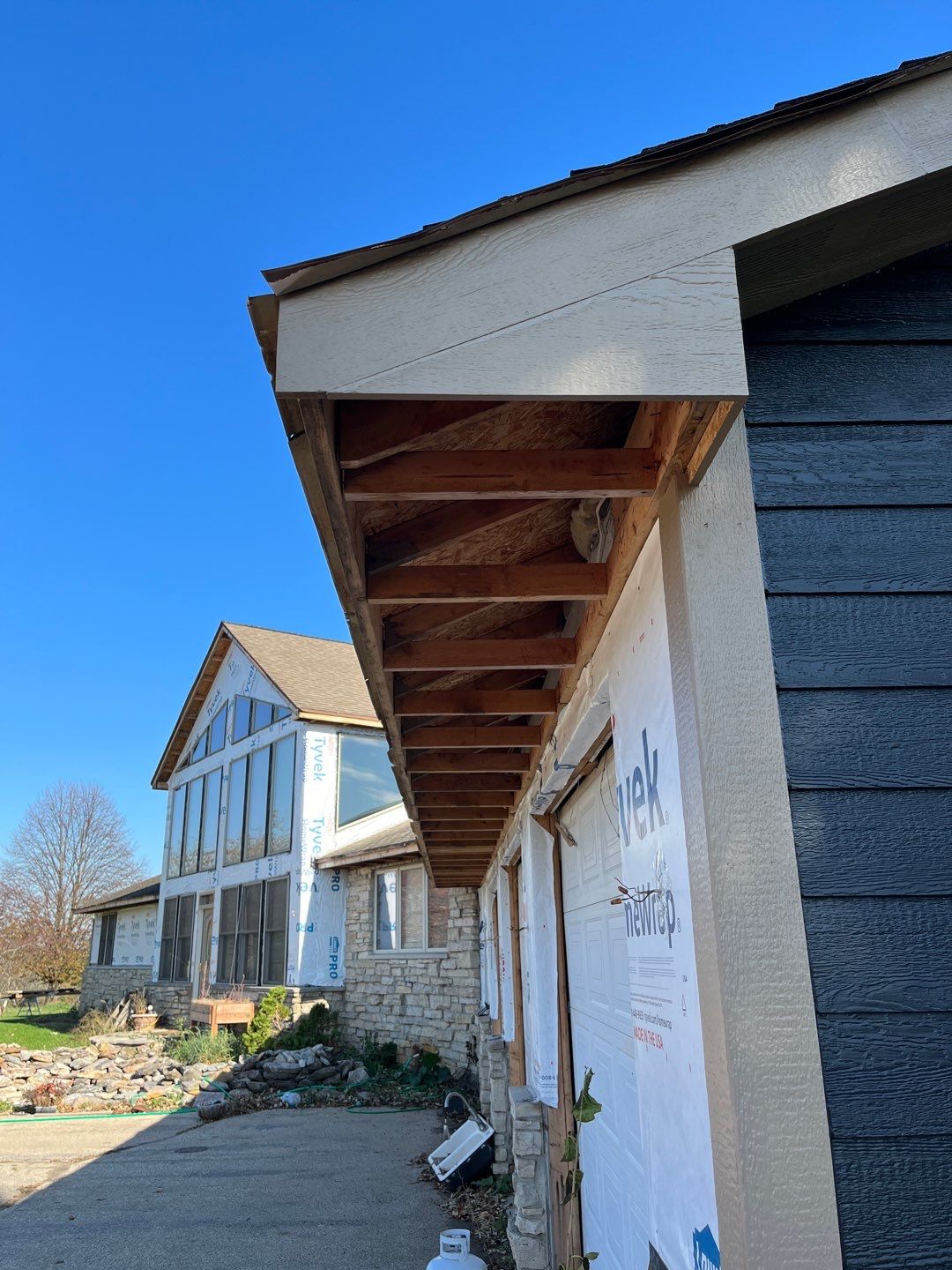 Siding Installation using LP Smart Siding by Stendahl Services