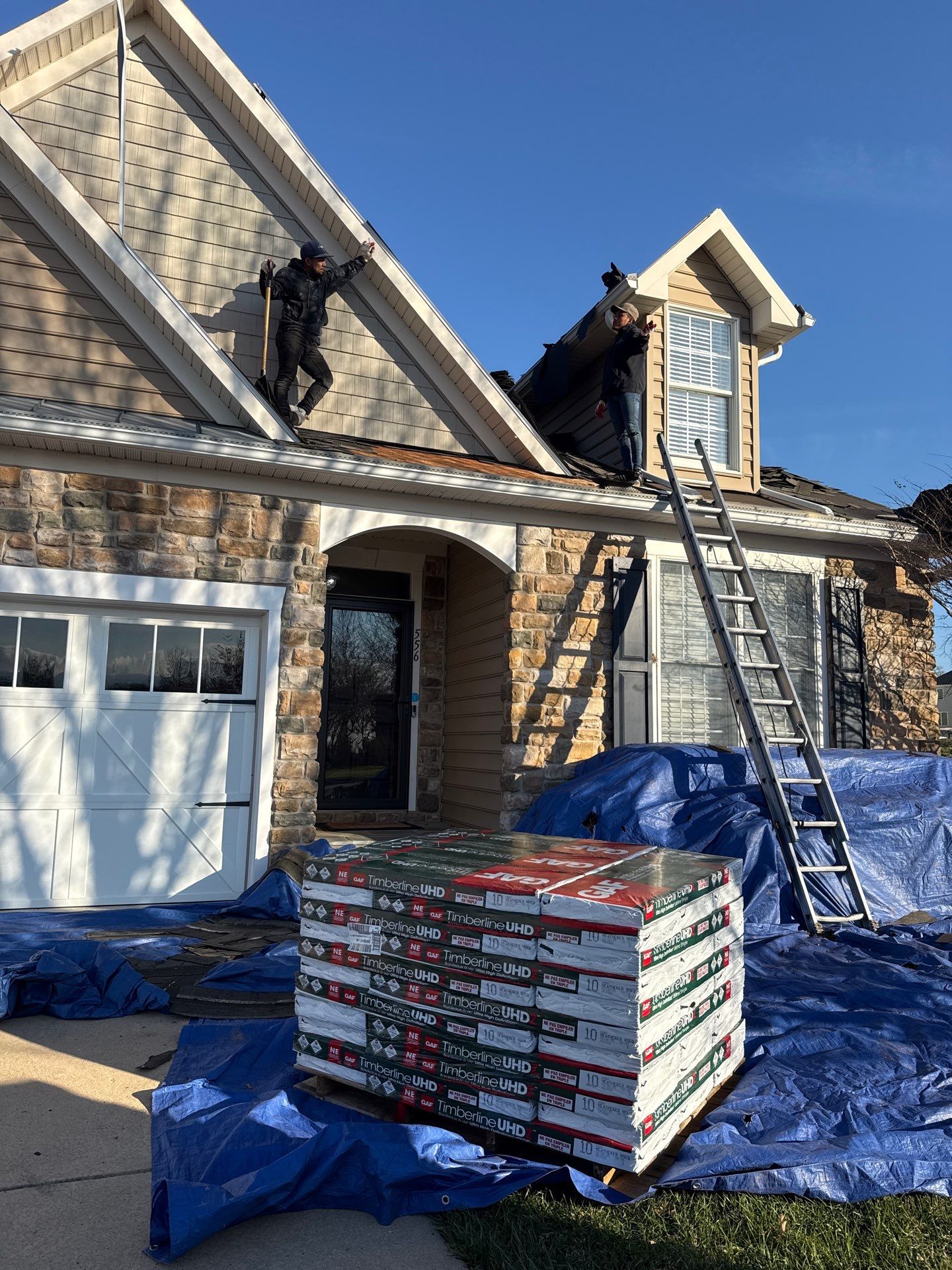 Residential Roofing Installation using GAF Timberline UHDZ by Matter Construction, LLC