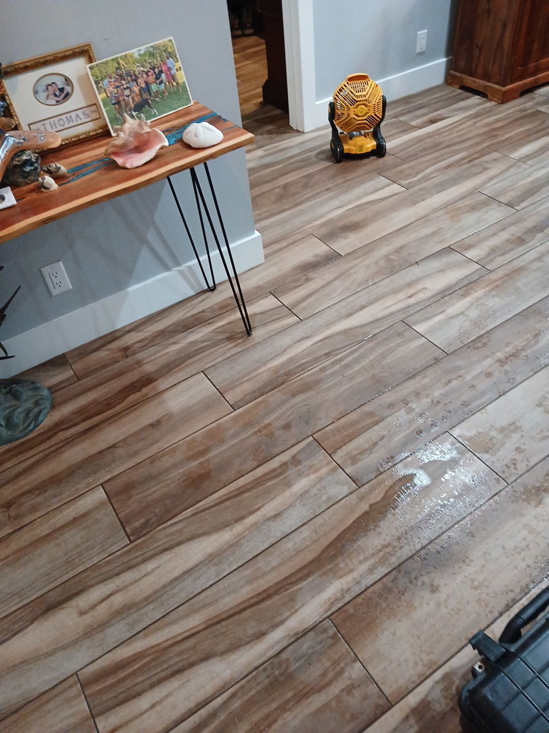 water damage by SuperClean