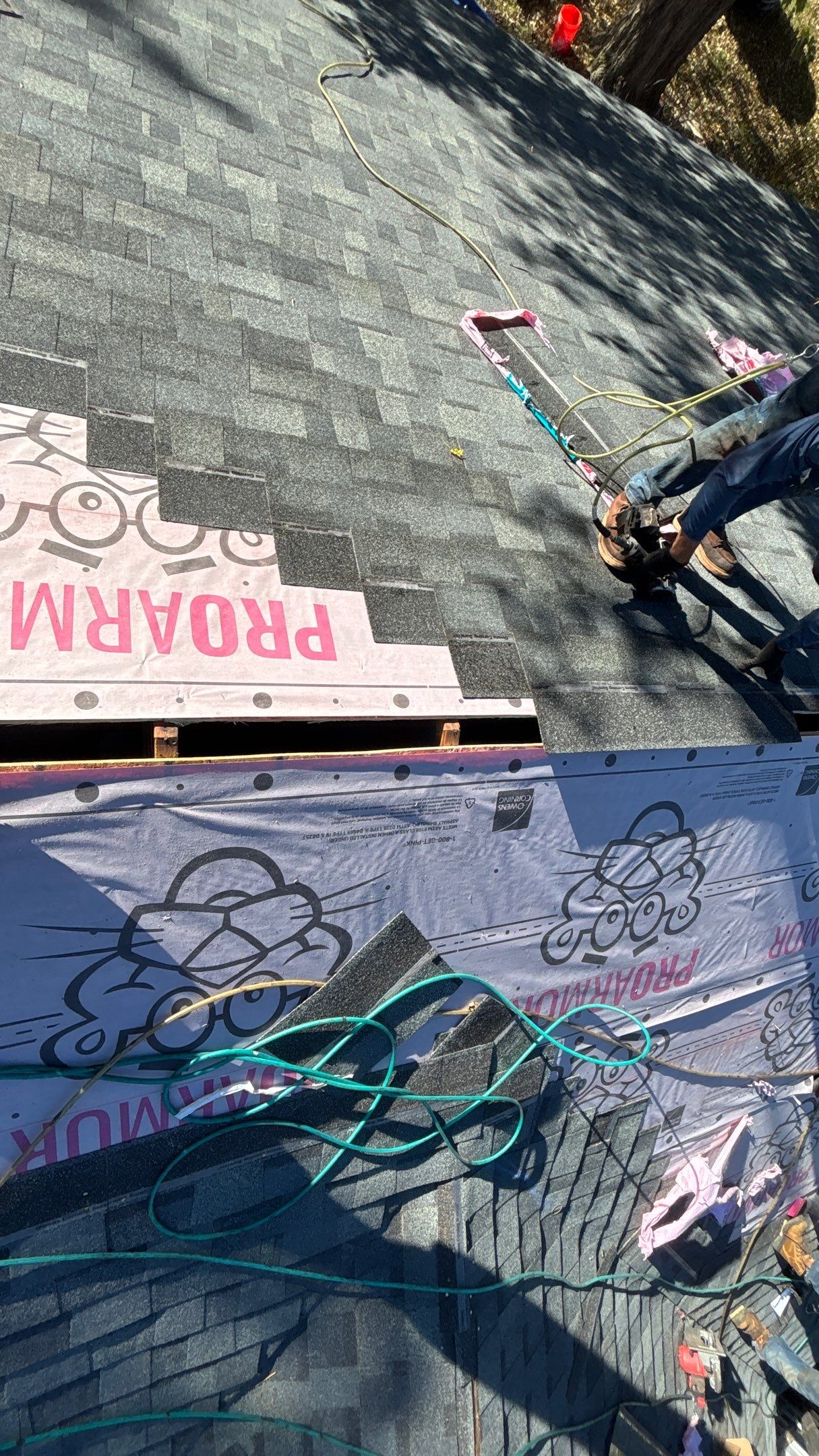 Roof Replacement using Owens Corning Estate Gray by 180 Contractors