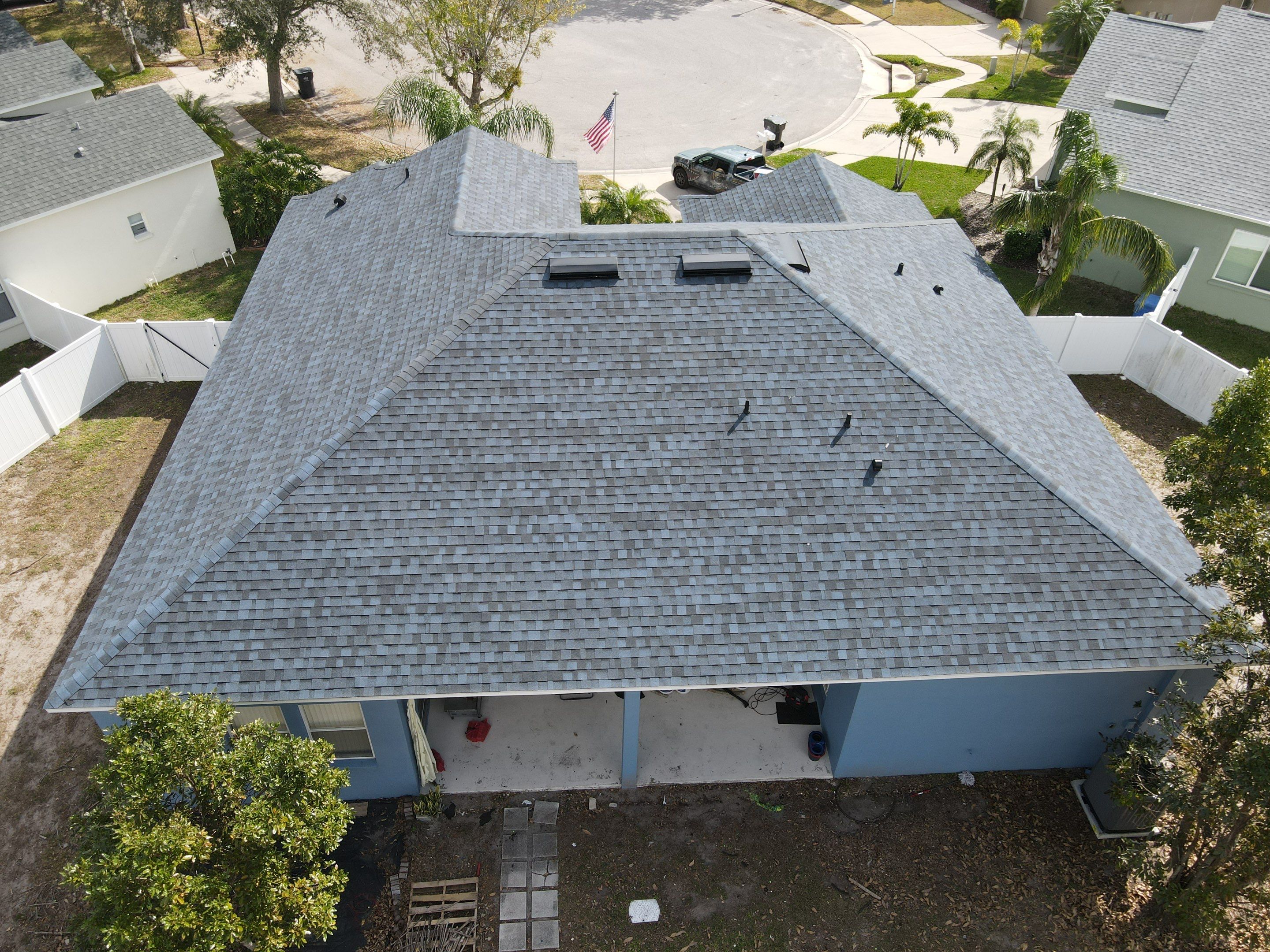 Roof replacement in Riverview, FL. by Steadfast Roofing 