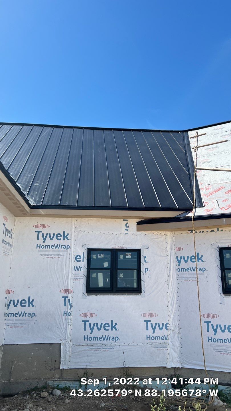 Metal roofing using Standing Seam by Stendahl Services