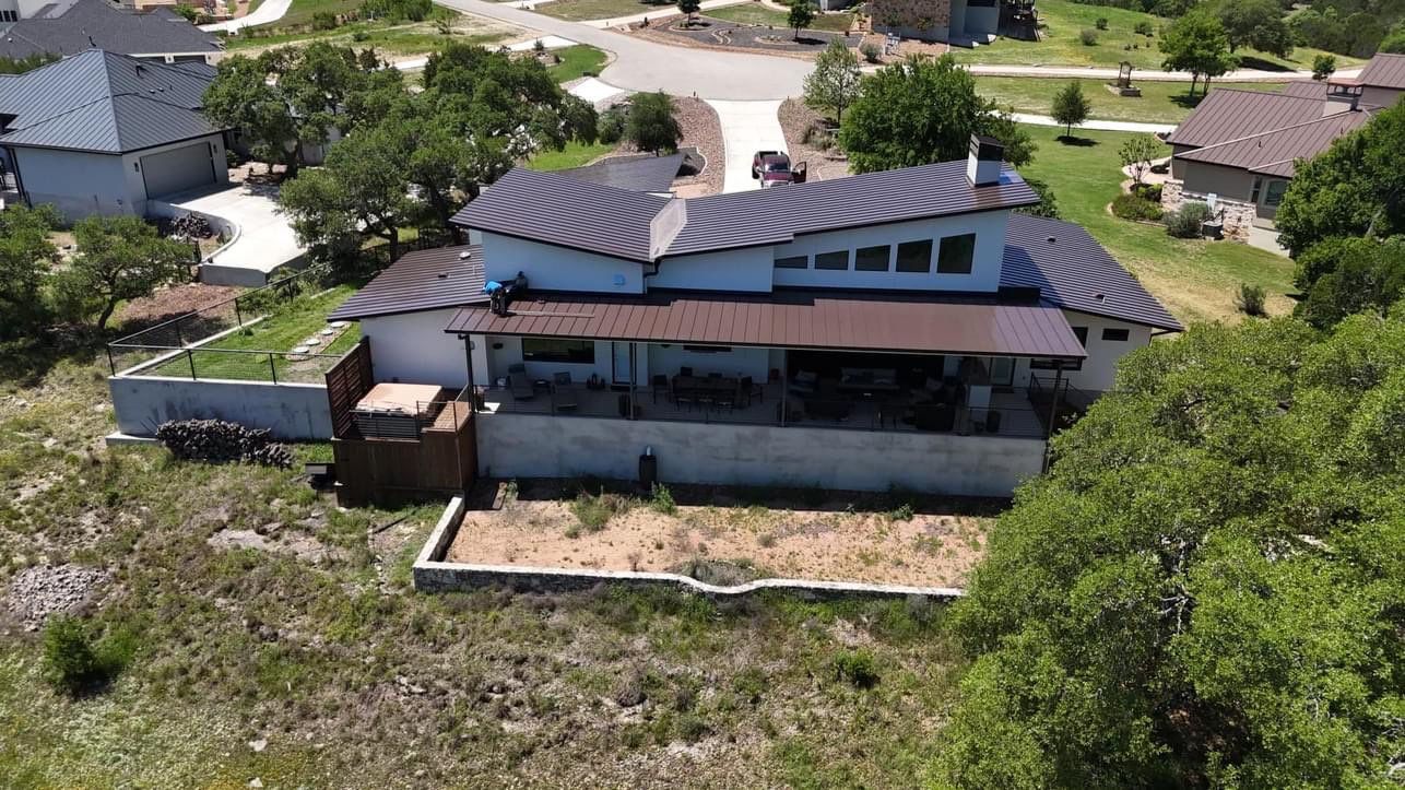 Standing Seam Custom Bent Roof by Lightning Exteriors