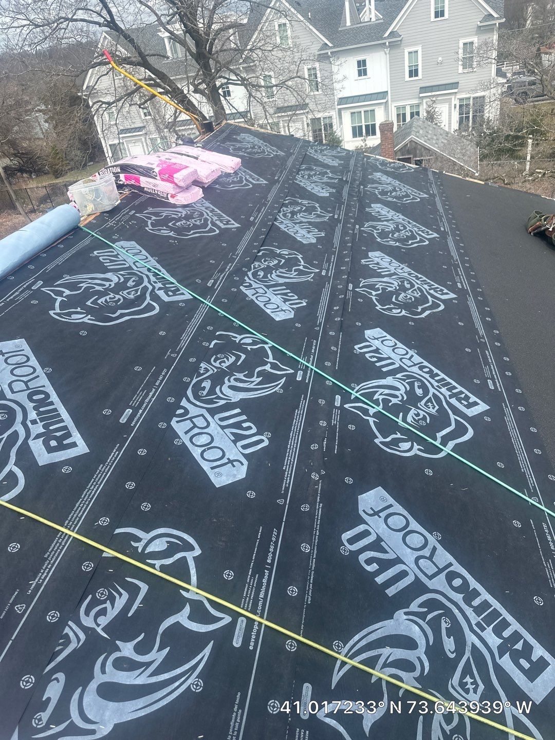 Siding Installation using Certainteed Cedar Impressions Straight Edge Perfection Shingles - D7 - Sterling Gray by A Plus Exterior