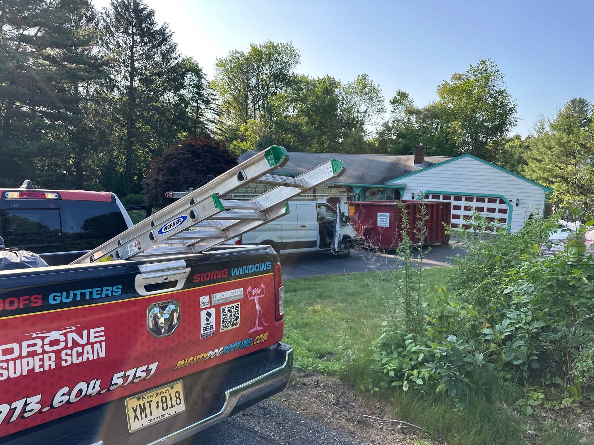 Roof Replacement with Gutter Guards – Westford, MA by Mighty Dog Roofing of Greater Middlesex County
