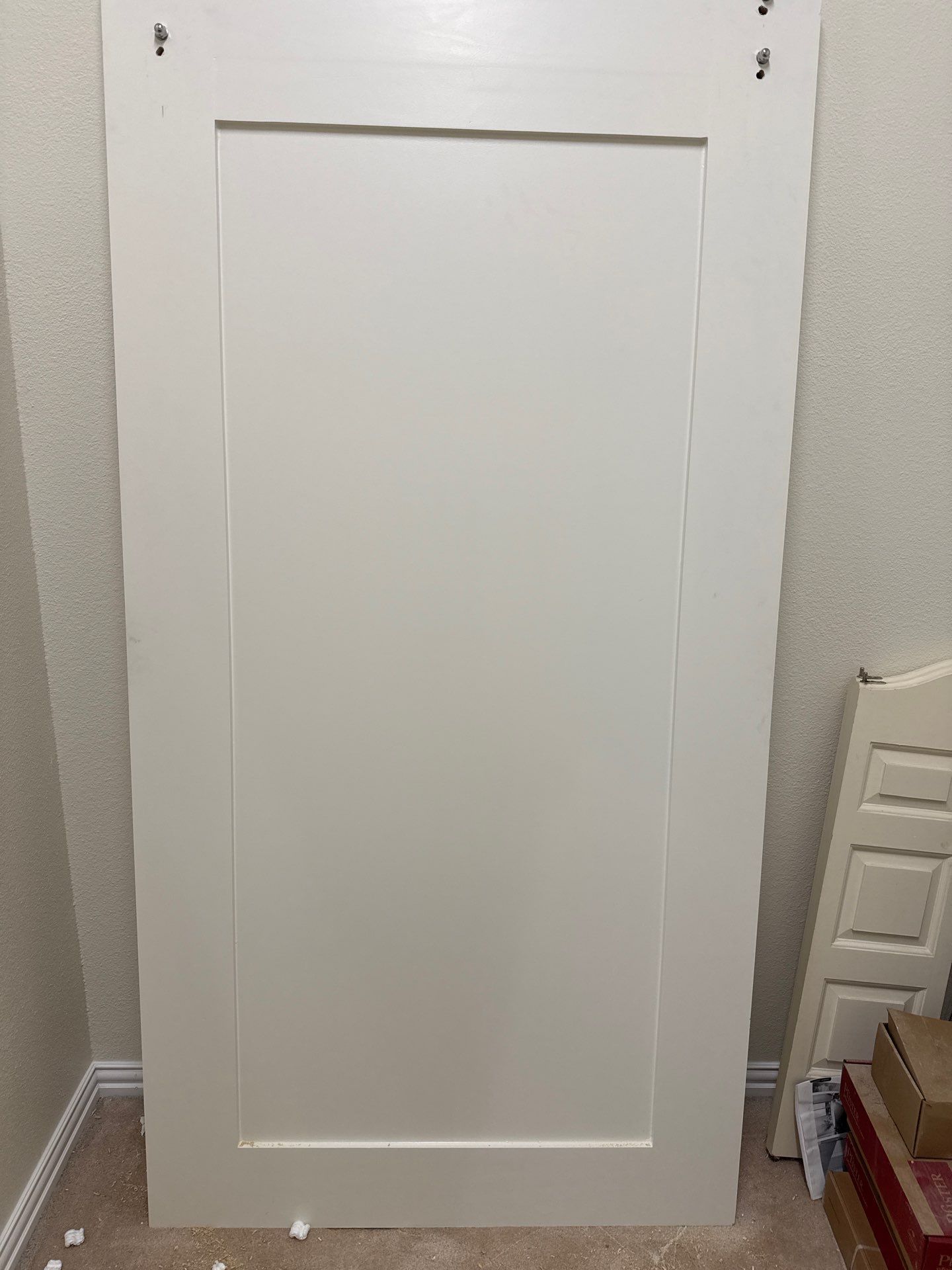 Frameless Shower and Mirror for Closet Applied to Pocket Door by Richardson Glass & Mirror