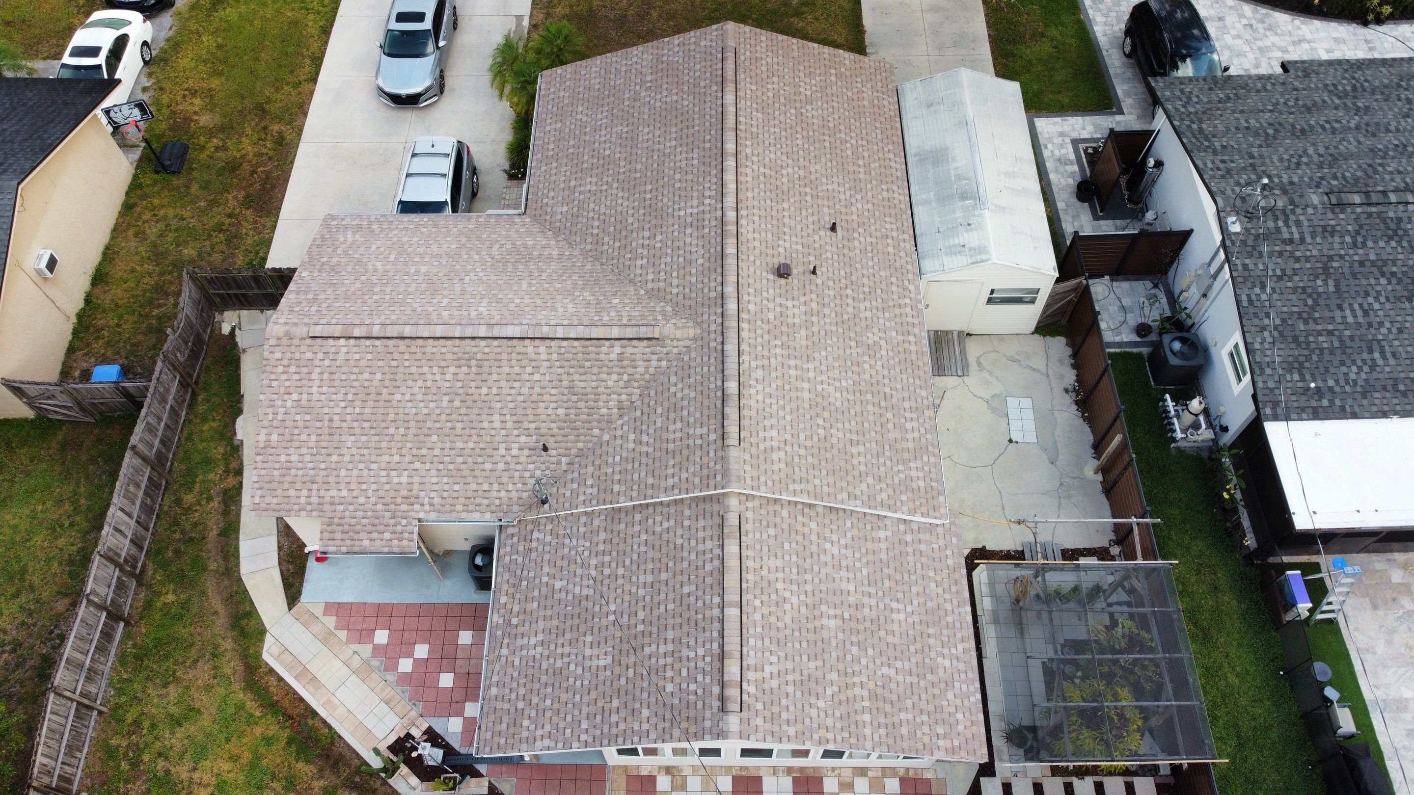 Roof Replacement in Lutz, FL. by Steadfast Roofing 
