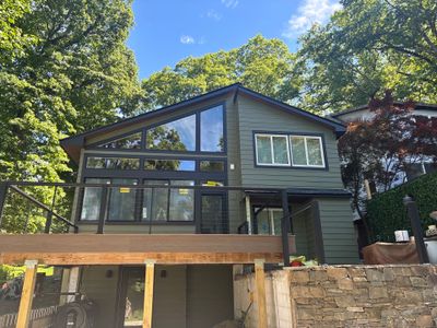 James Hardie Sage Green Lap Siding in Mohegan Lake, NY