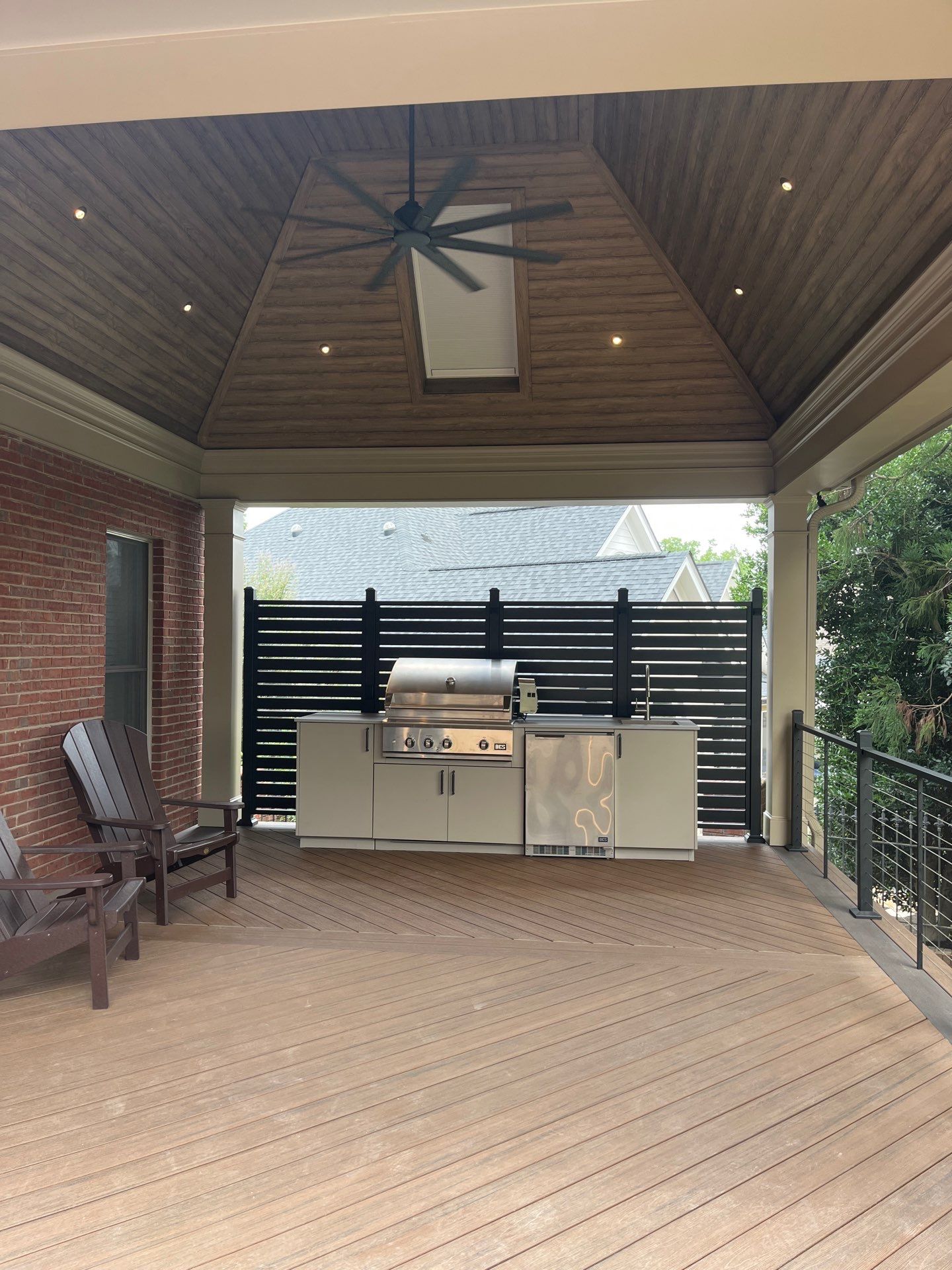TimberTech Aluminum Deck Installation in Greer by Odio Custom Builders