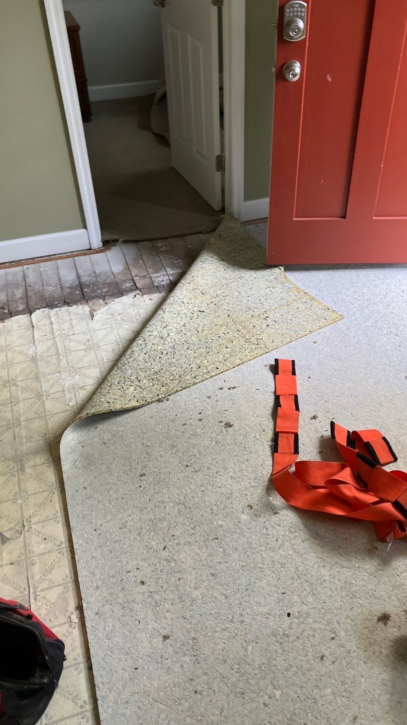 Replaced Carpet with New Hardwood Floors  by Footprints Floors of Nashville