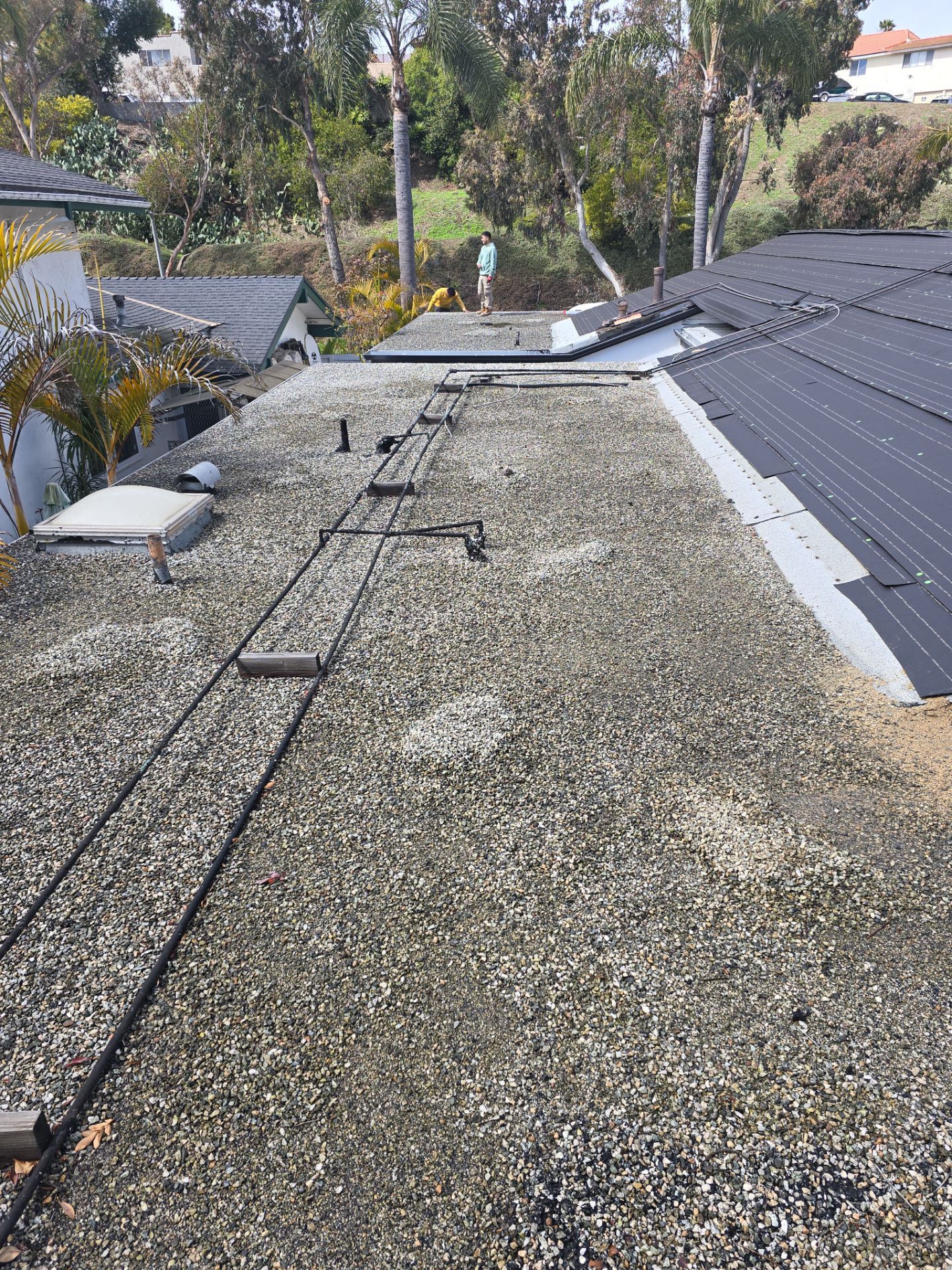 Installation of New Piping on Roof, Toilet, and Shower by Us Plumbing