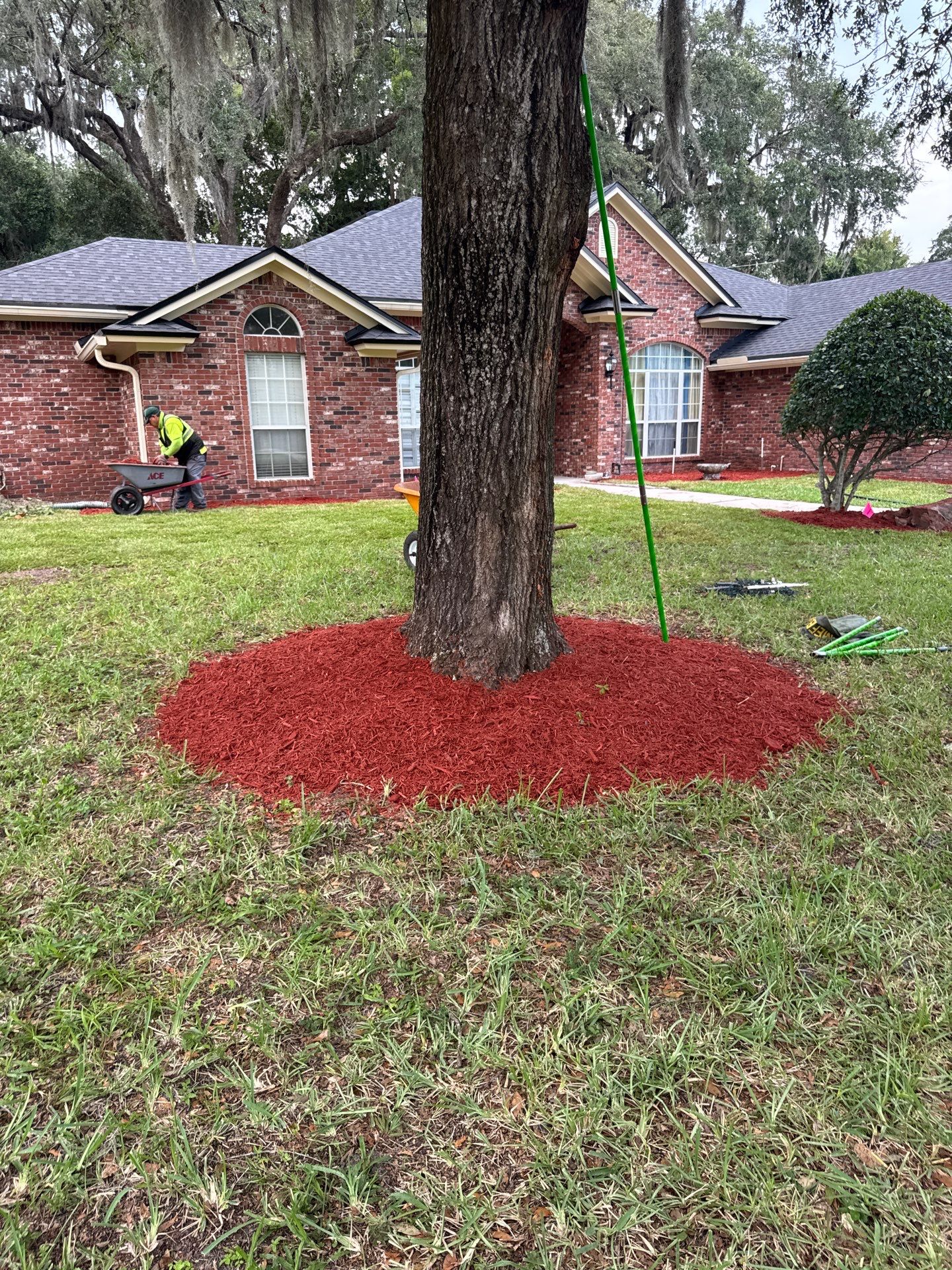 Residential | Clean-Up & Mulch Install by ProGreen Services