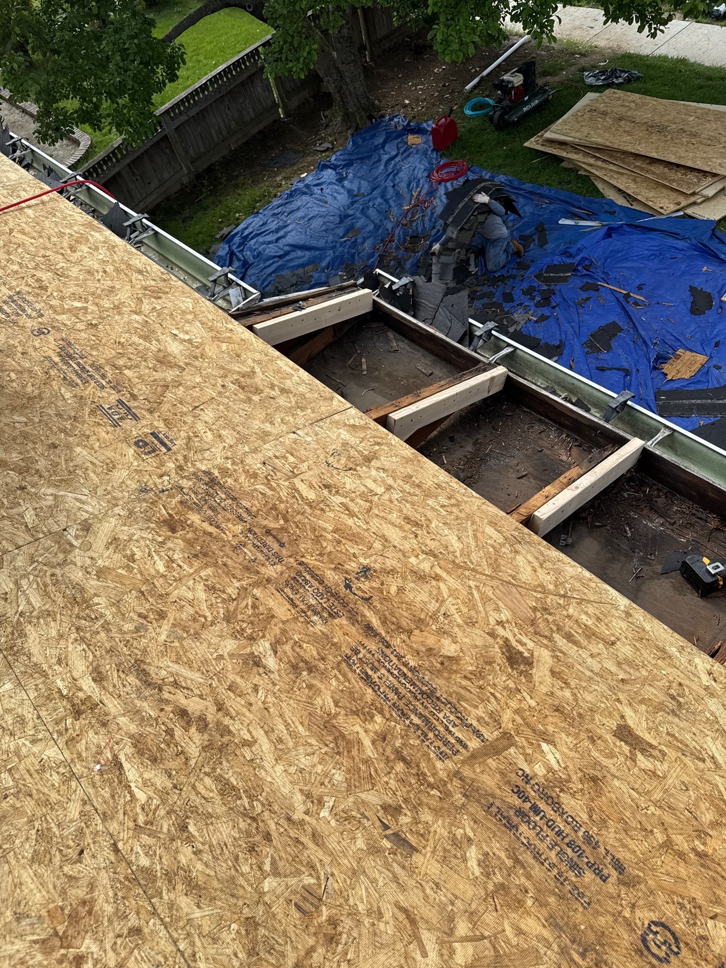 Residential Roofing Installation using GAF HDZ SHINGLES by La Bendicion Contruction Llc