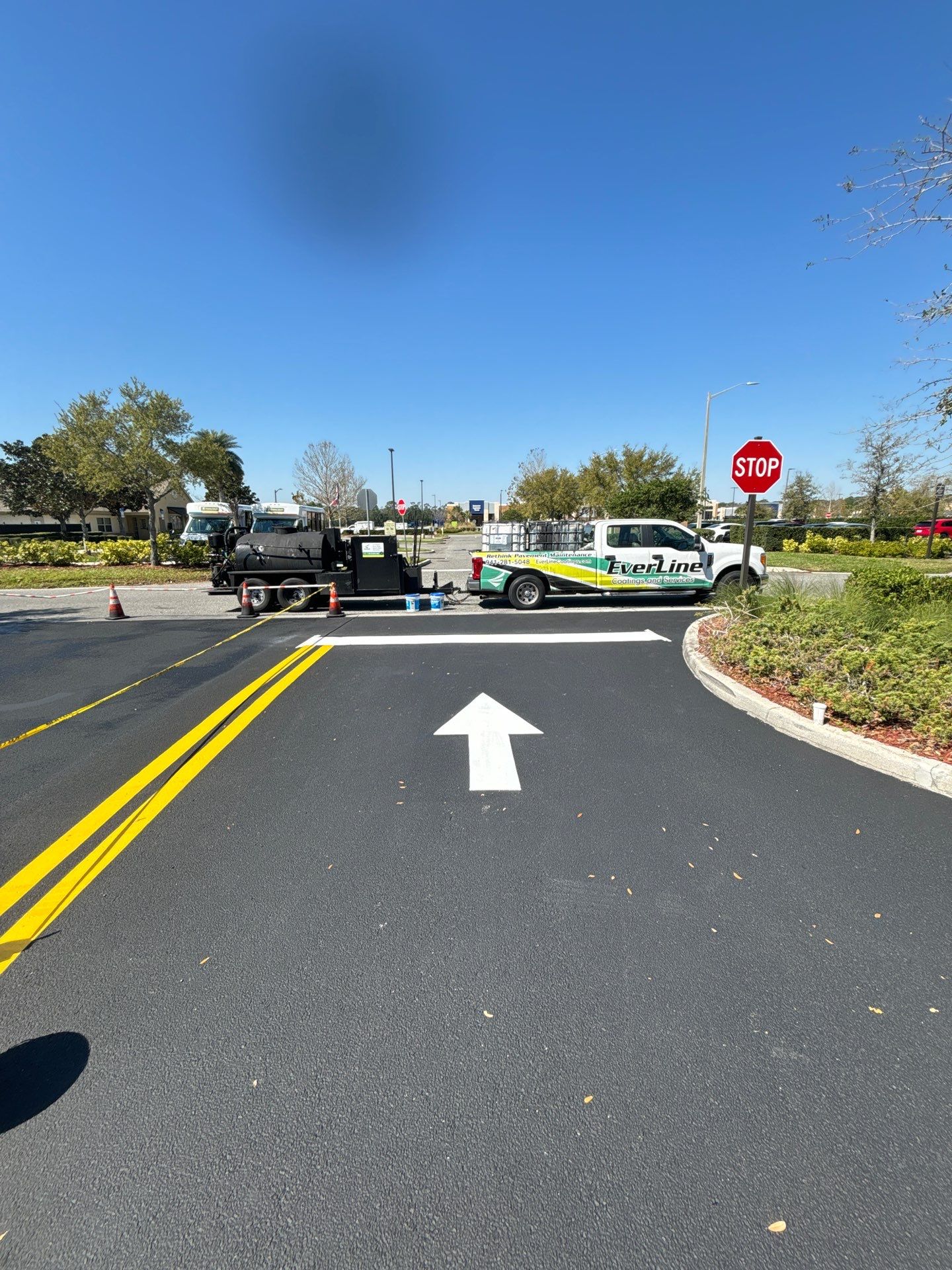 Brighter, Safer, Better: ABC Fine Wine & Spirits Parking Lot Makeover by Everline Coatings & Services - Southwest FL