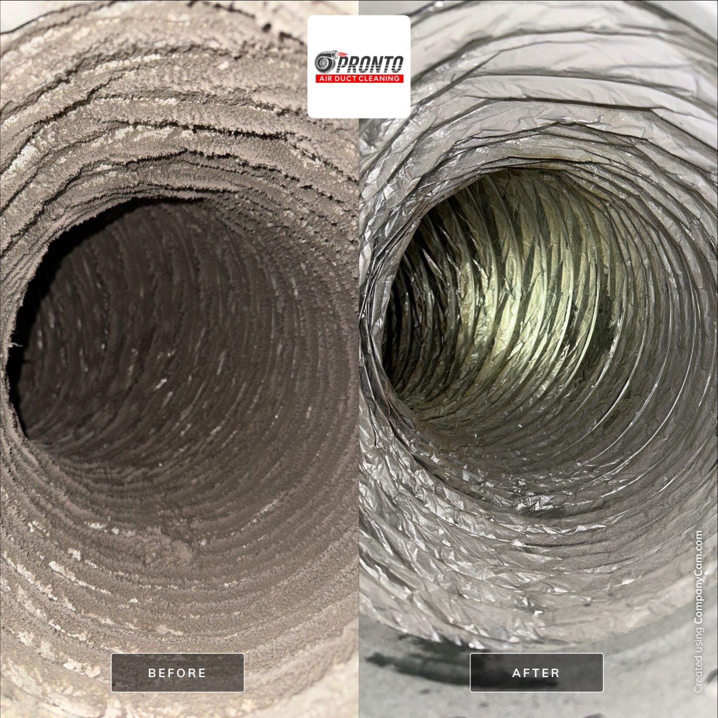 Whole house Air duct cleaning by Pronto Air Duct Cleaning