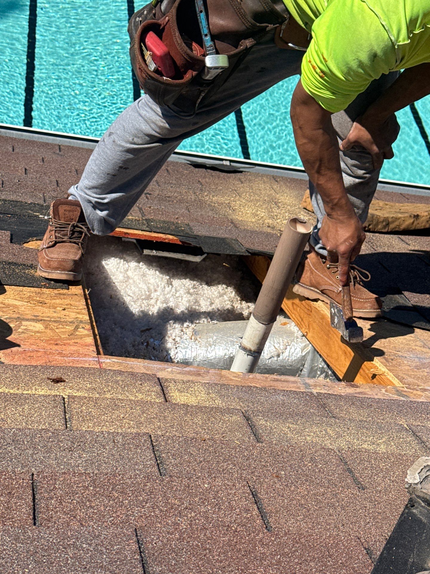 Project in Tomball by Proud Roofing