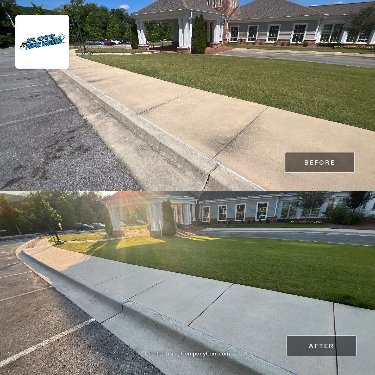 Huntsville Hospice Center by Mr. Mister Power Washing