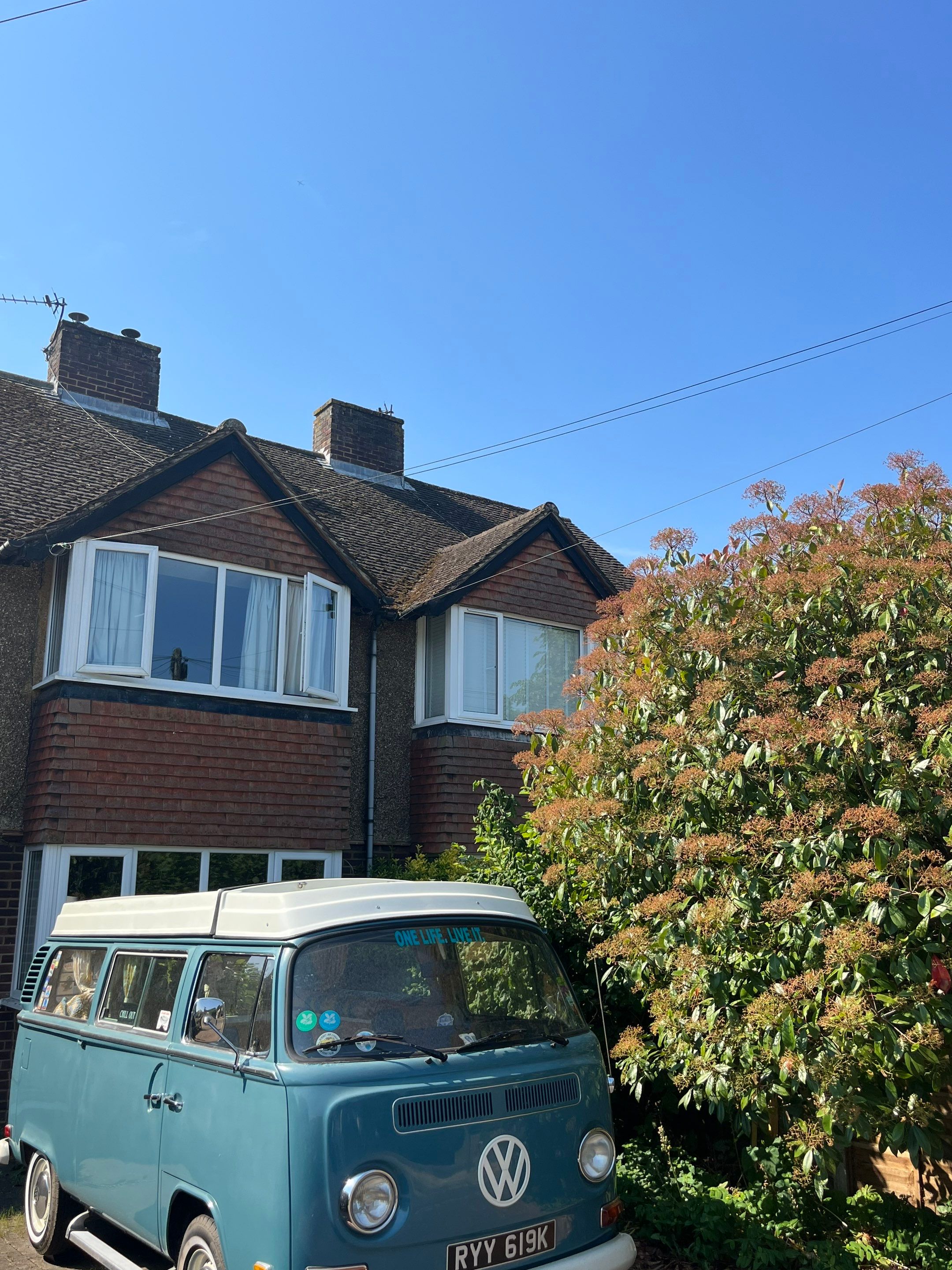 Roof Clean  - Moss Removal - Gutter Clean using Honda 15lpm Low Pressure Washing Machine by Ges Exterior Cleaning ltd