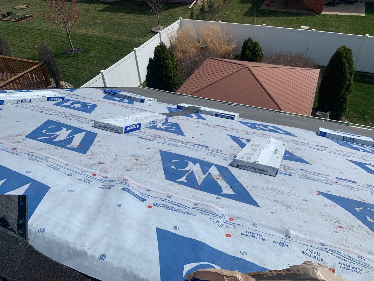 Residential Re-roof by White Castle Roofing