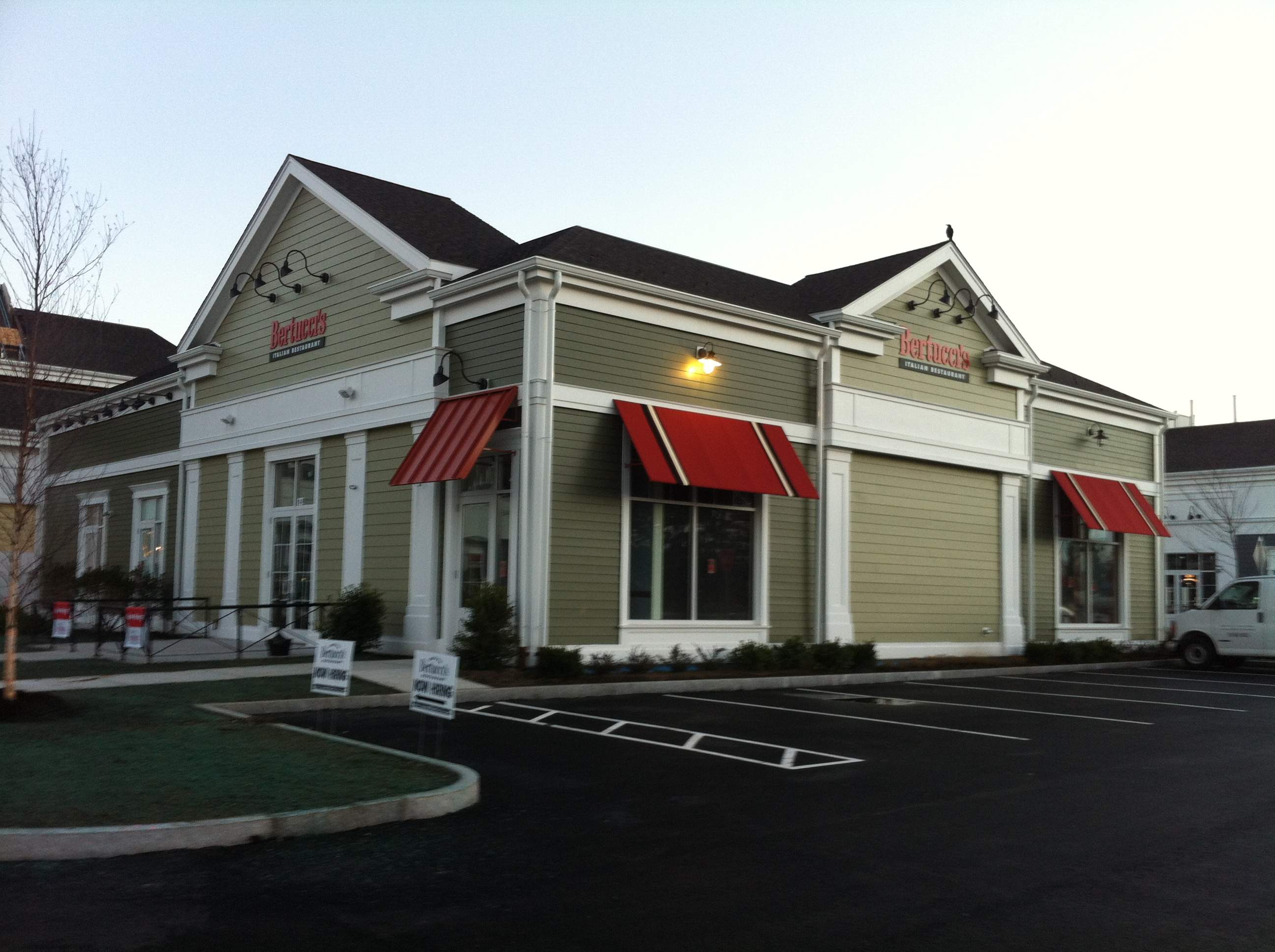Commercial Gutter System at Wayland Town Center by Gutter Pro Enterprises