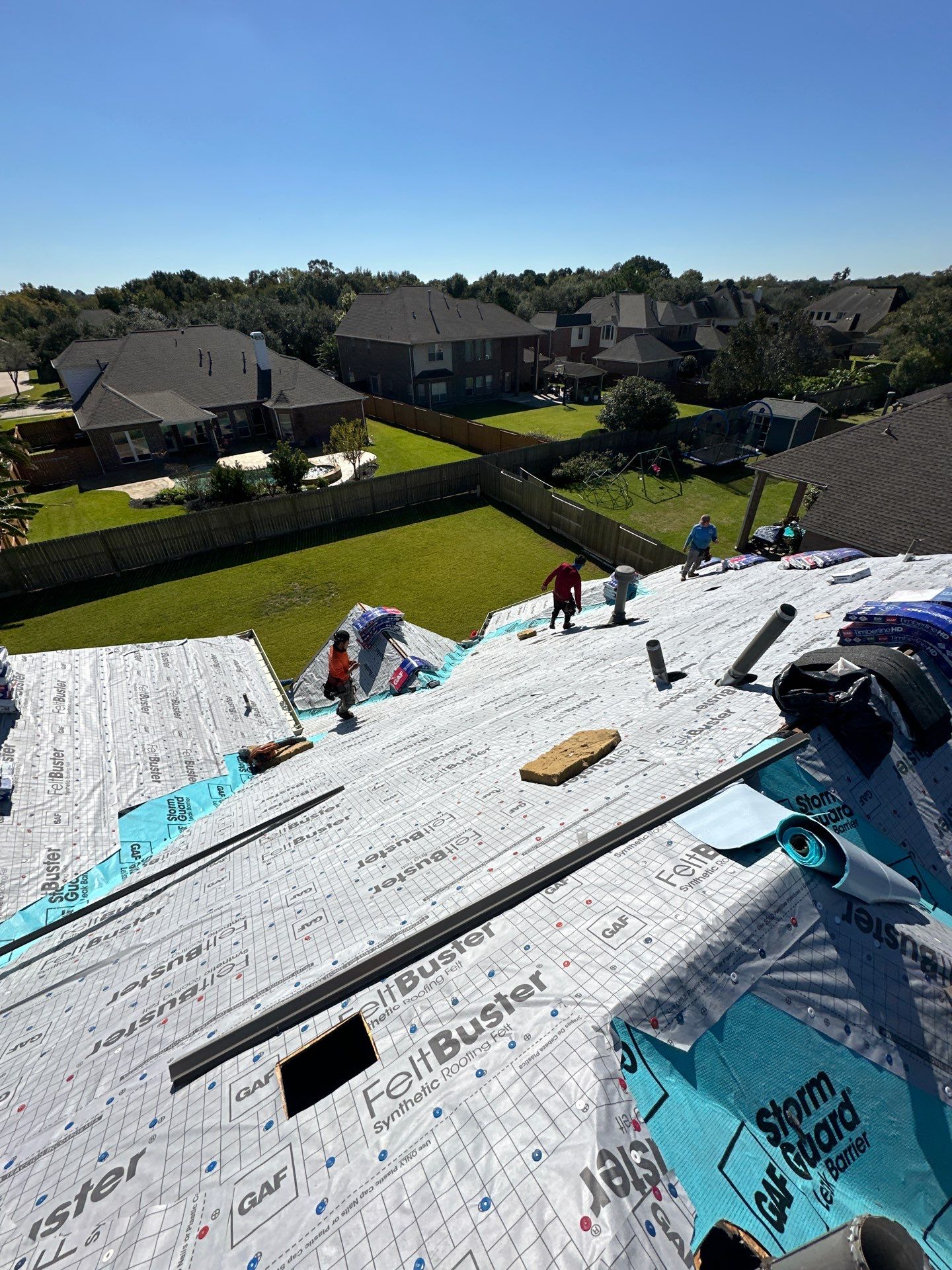 Roof Replacement in Friendswood TX by Roof Repair Company
