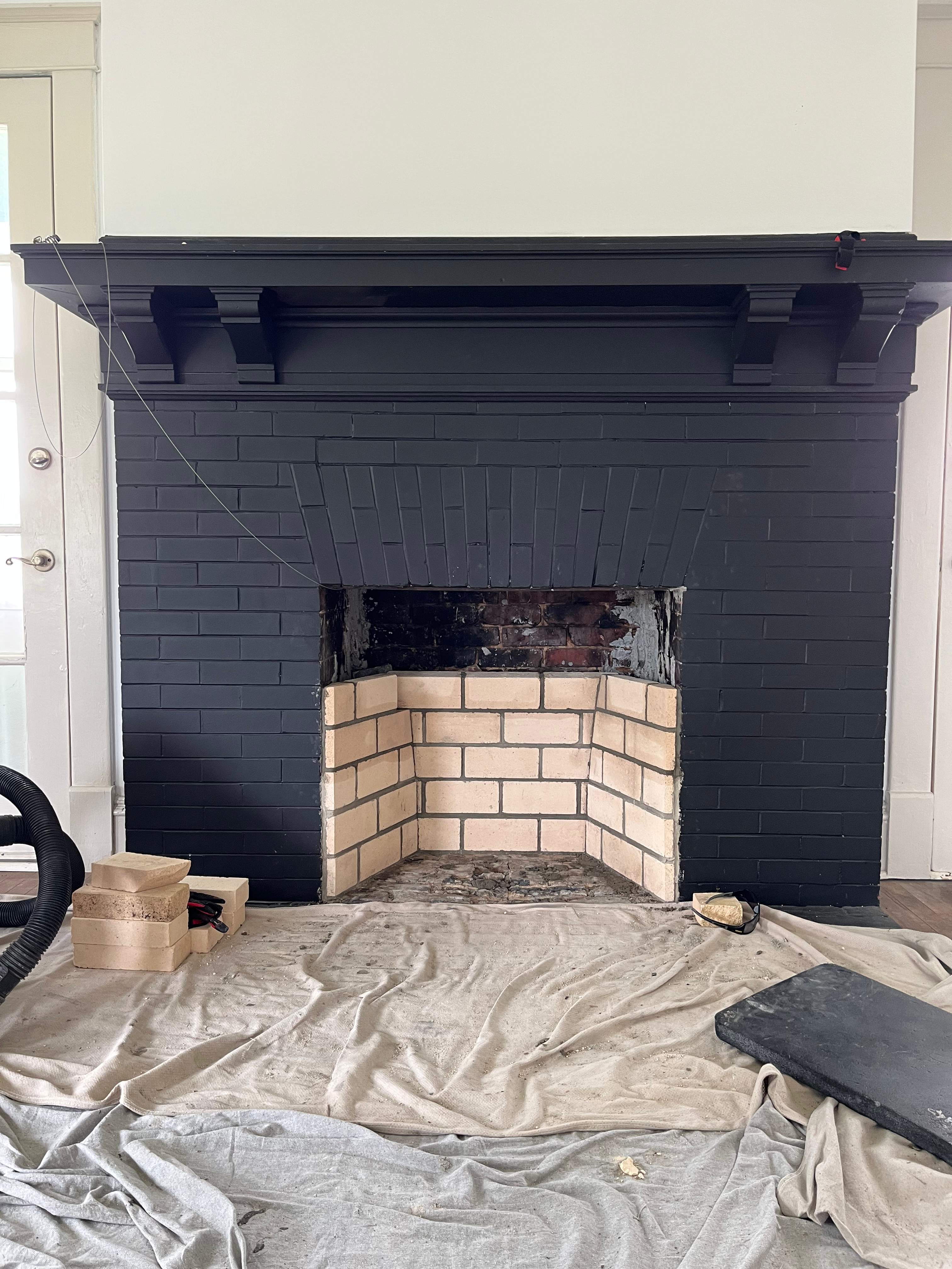 Wood Stove Installation and Fireplace Build by Premier Chimney and Roofing