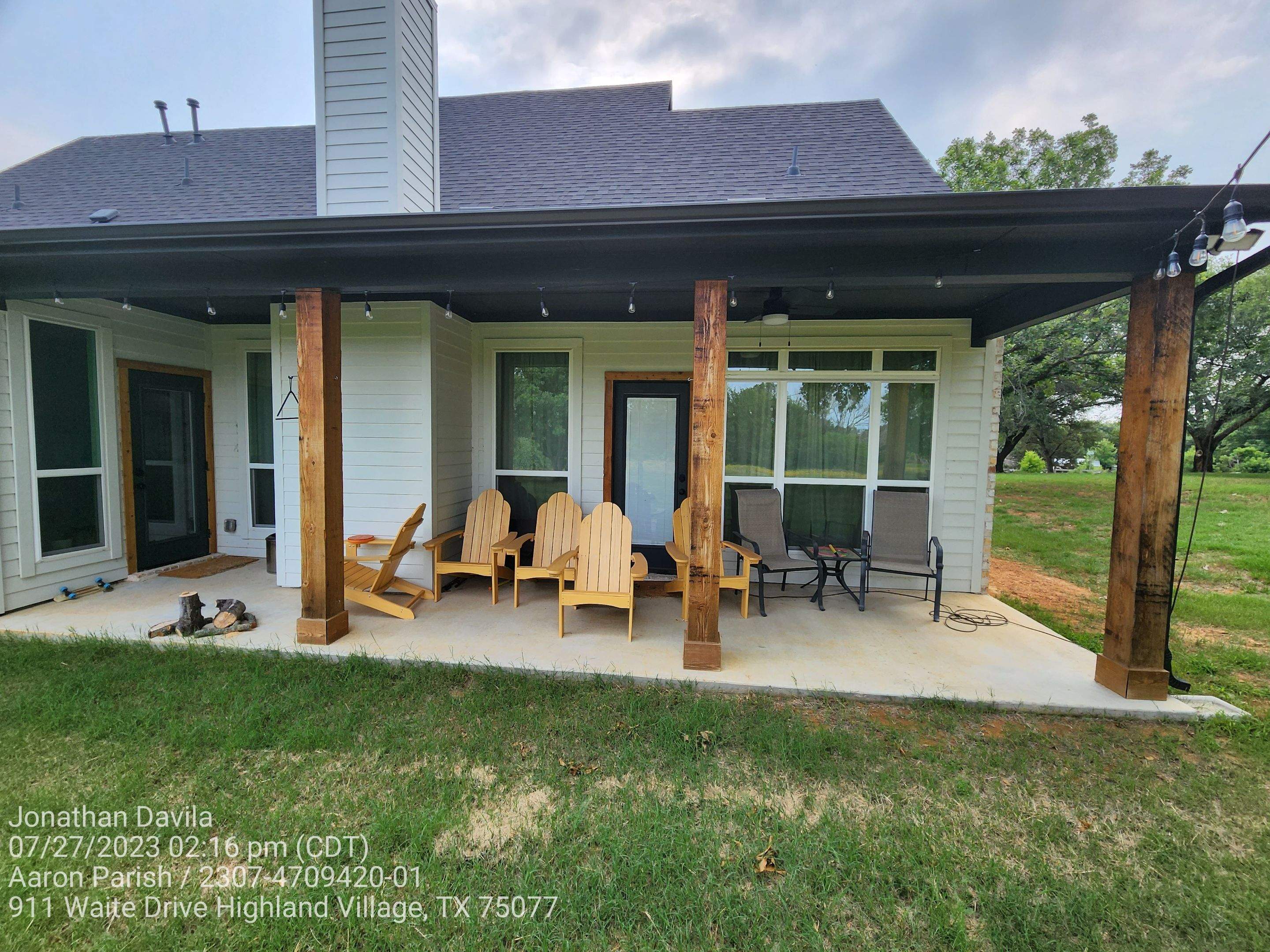 Project in Highland Village by Zeus Exteriors