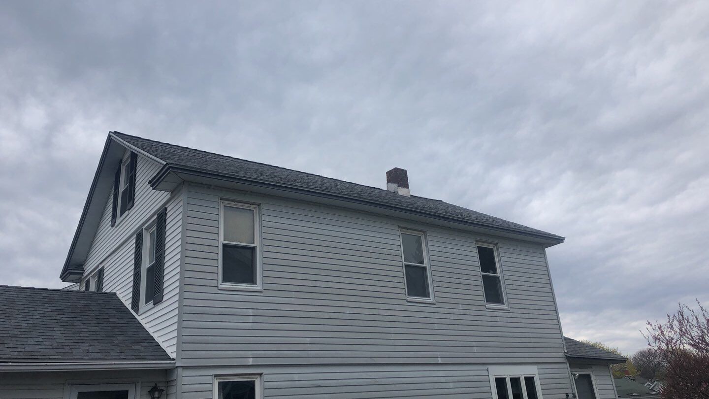 Residential Roofing Installation using Owens Corning Duration Slatestone Gray by A Plus Exterior