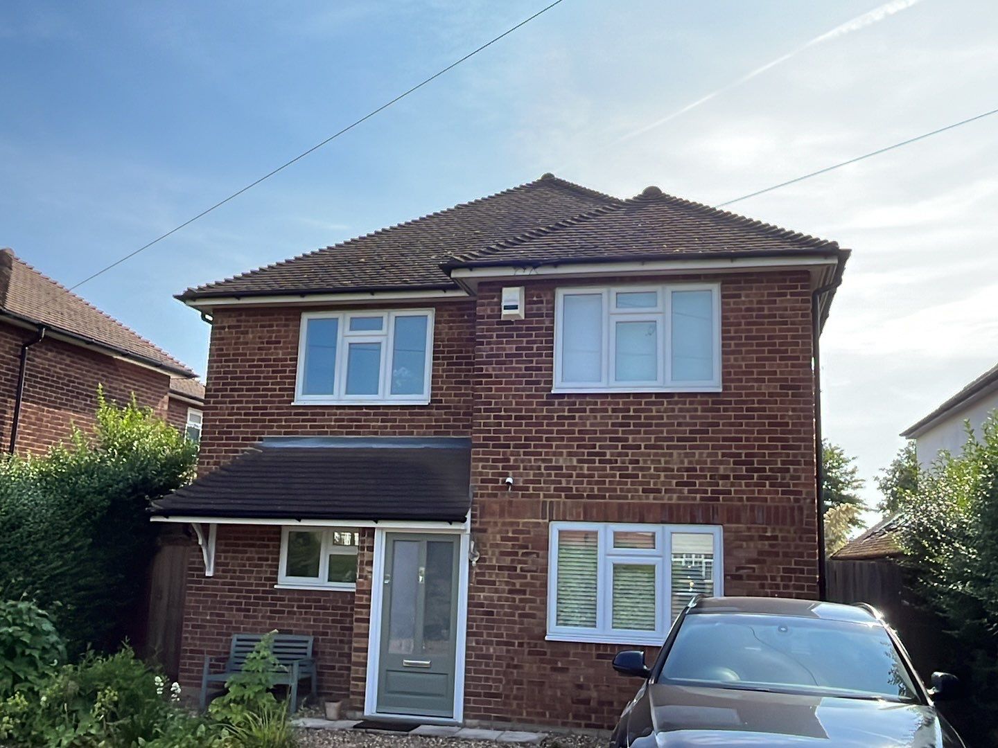 Roof Clean - Biocide Treatment using Mosmatic FSC and Biocide by Ges Exterior Cleaning ltd