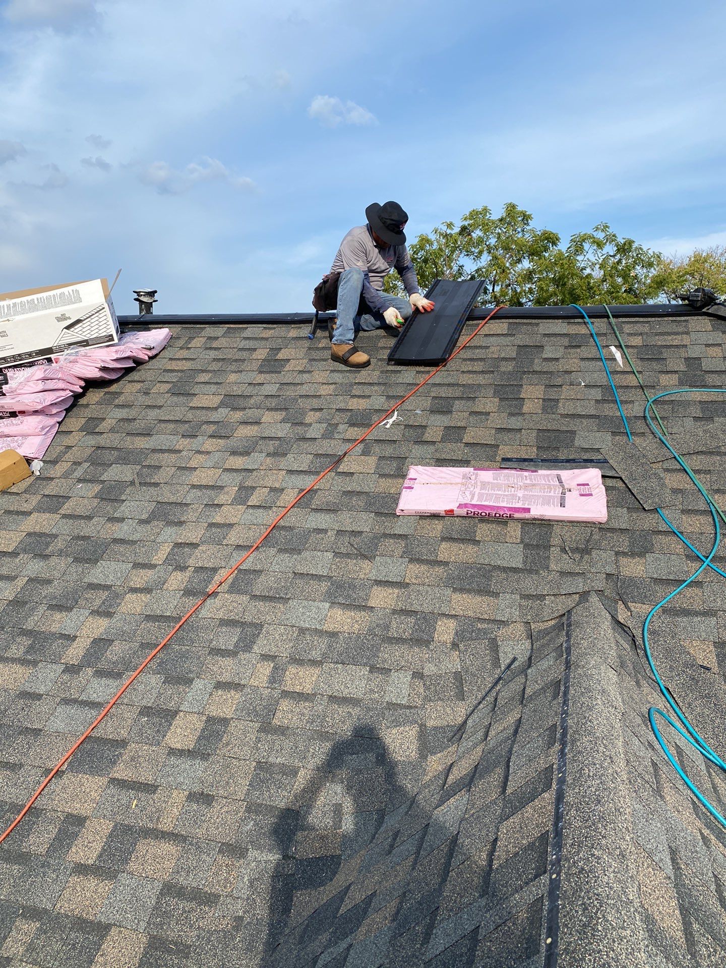 Residential Roofing Installation using Shingles  by Real1Construction