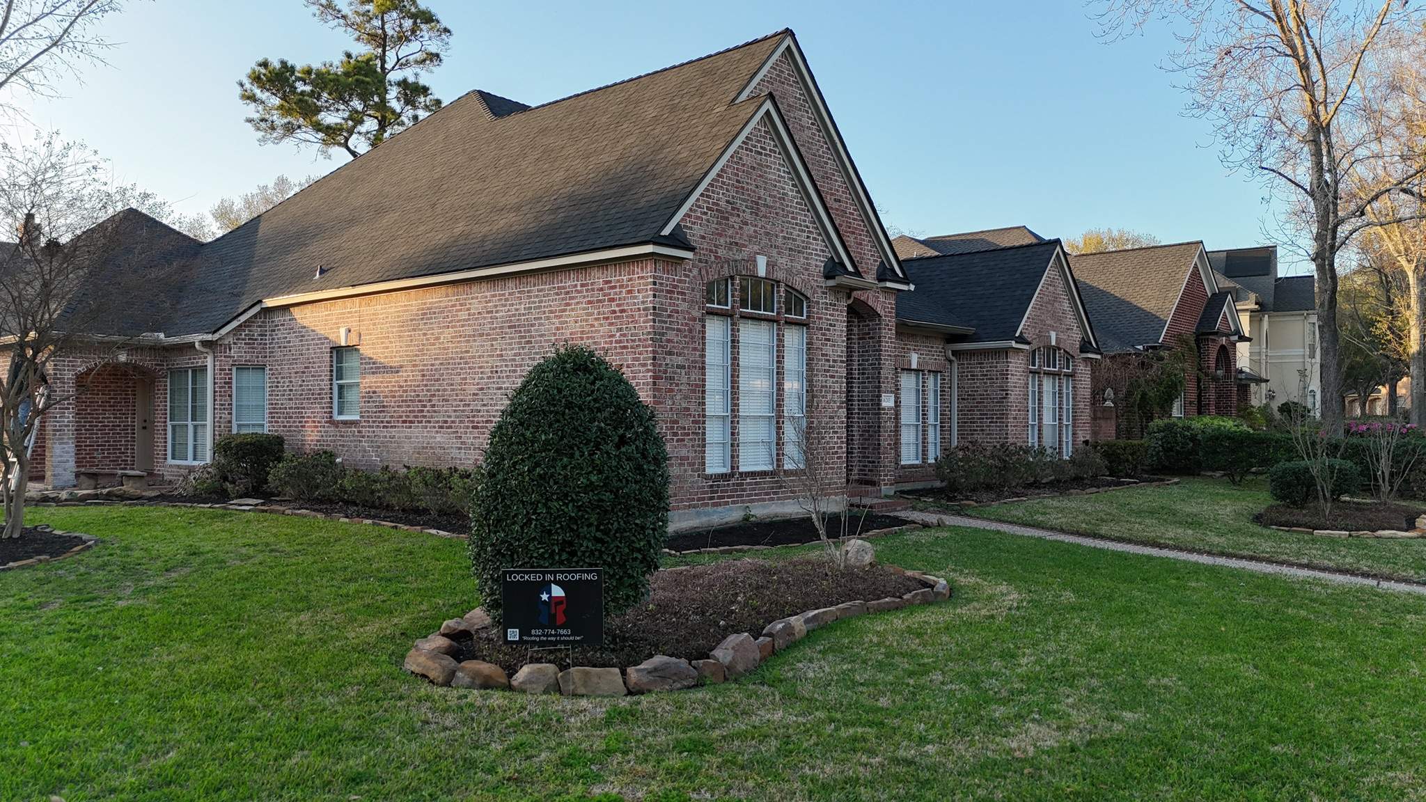 Project in Spring by Locked In Roofing
