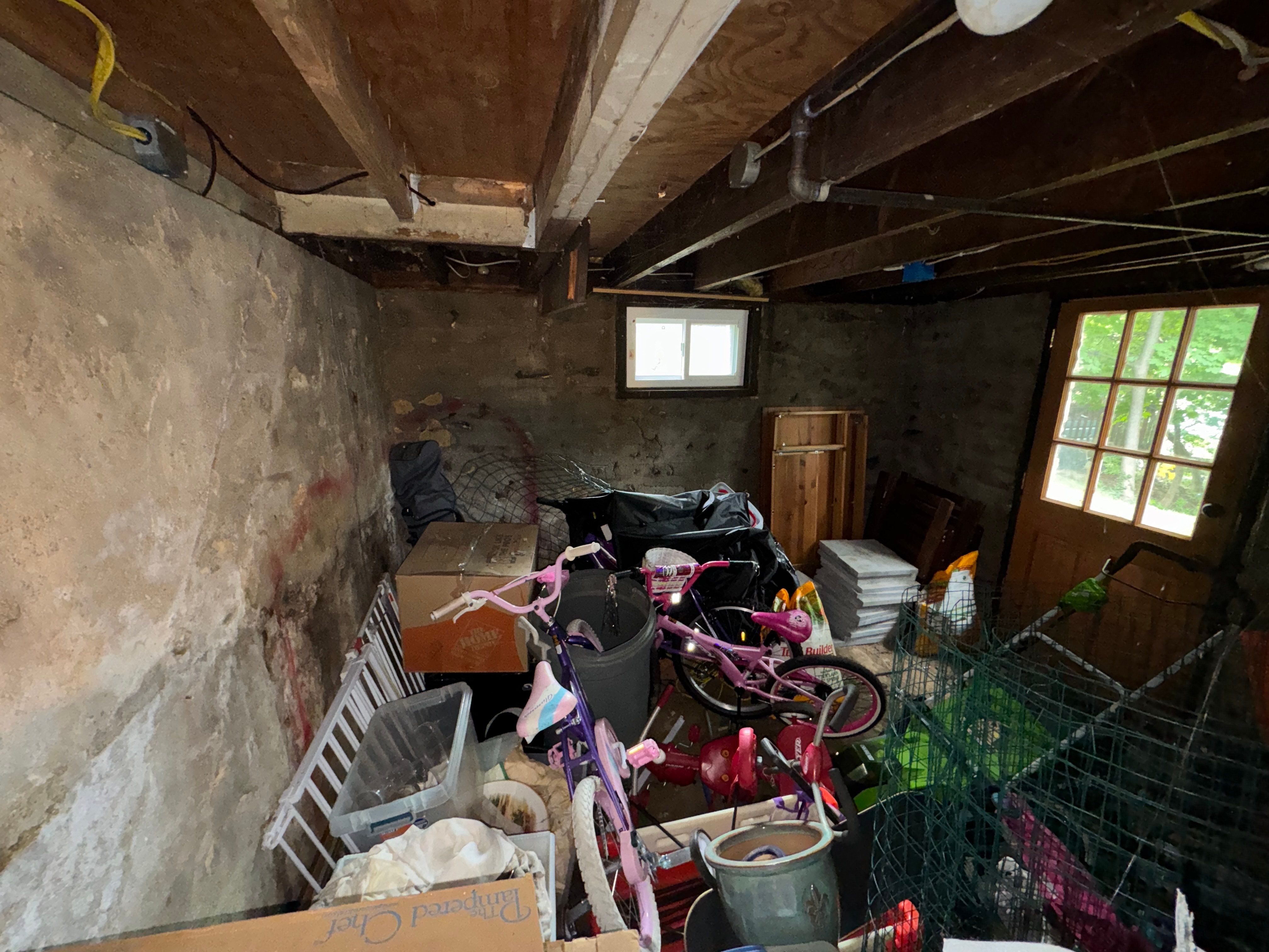 Interior French Drain & Mold Remediation in Mt Tabor NJ by Pure Service Pro, LLC 