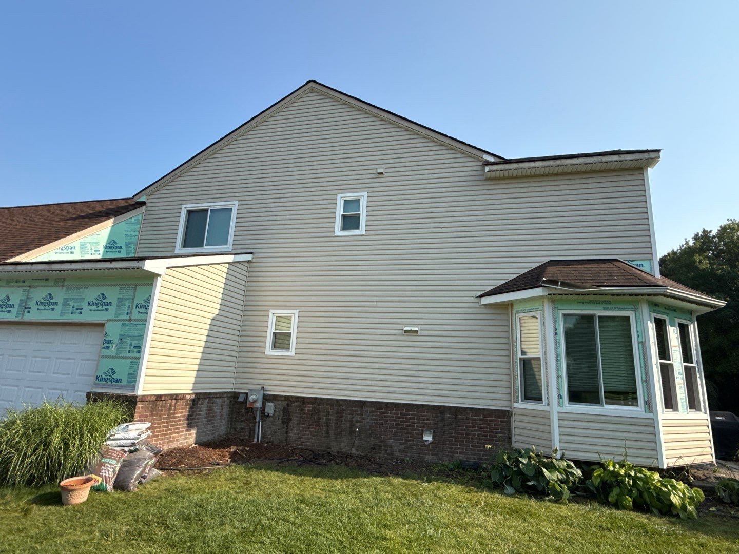 Siding Replacement using Alside D4 Odyssey-Plus Dutchlap Tuscan Clay by 180 Contractors