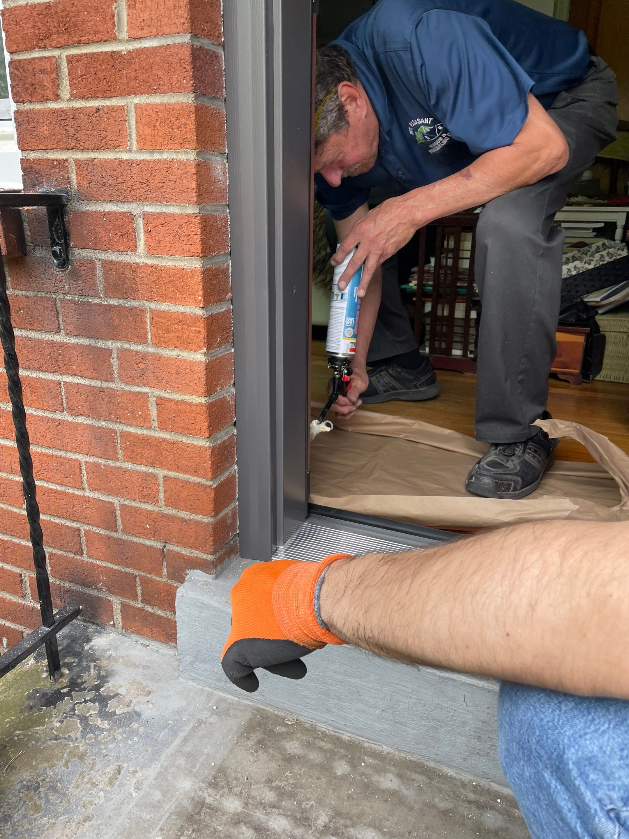 Kevin & Carol Rico Door & Window Project  by Mt. Pleasant Window & Remodeling Co.