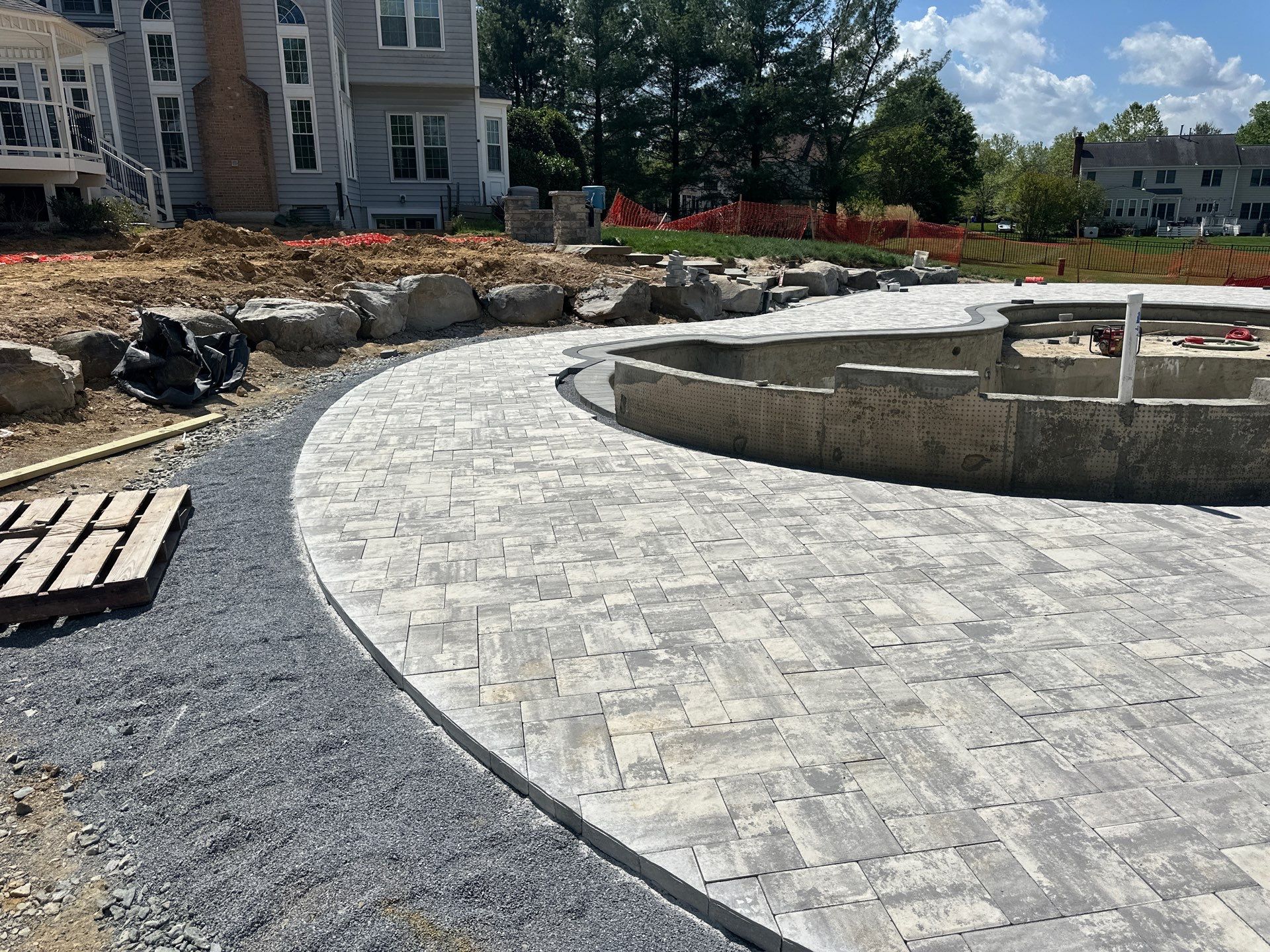 Project in Clarksville, MD by Elysium Pools