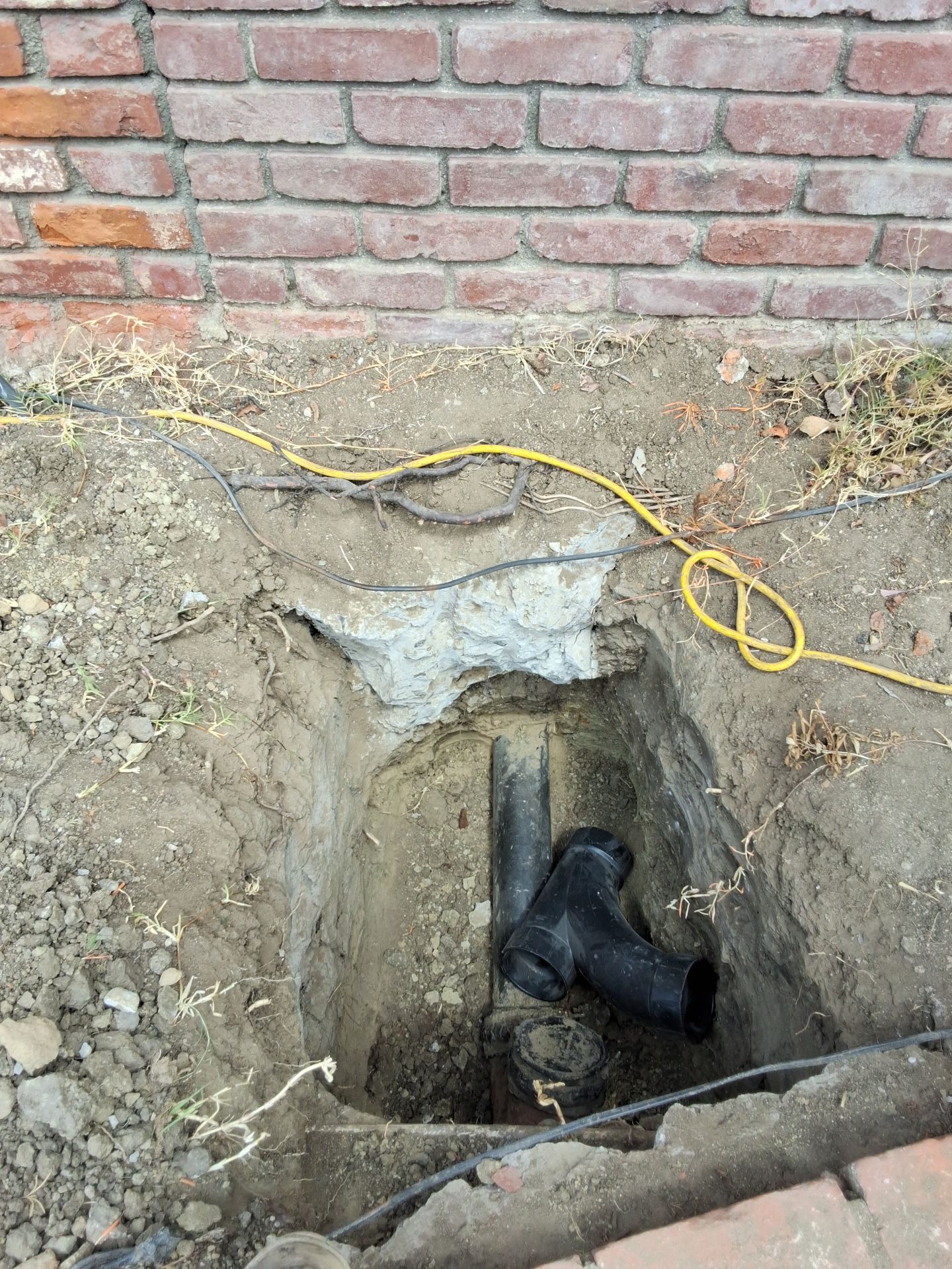 2-Way Sewer Cleanout Install by P&M Plumbing Inc.