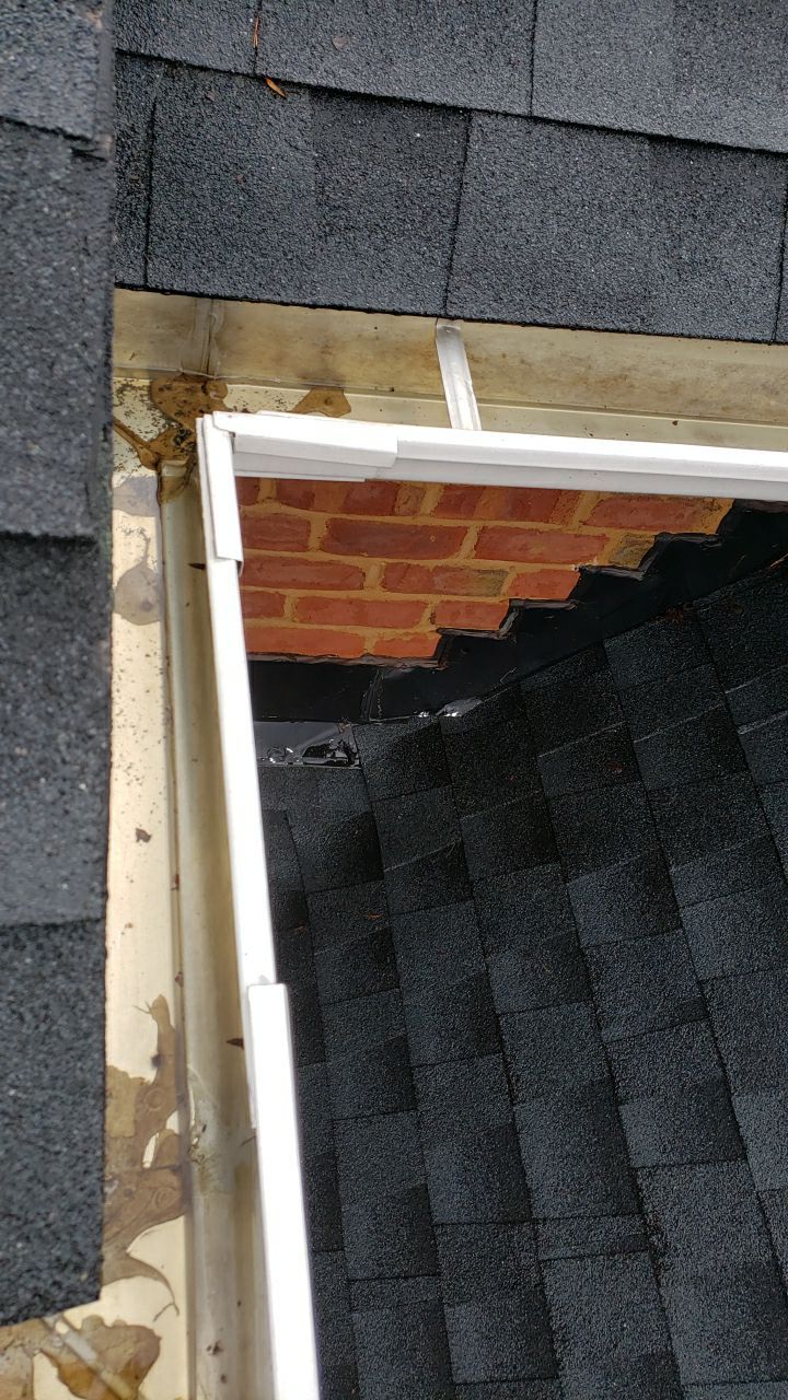Gutter Cleaning using water by Power Wash Masters LLC
