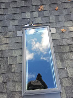 chimney and skylight flashing replacement in Tulsa