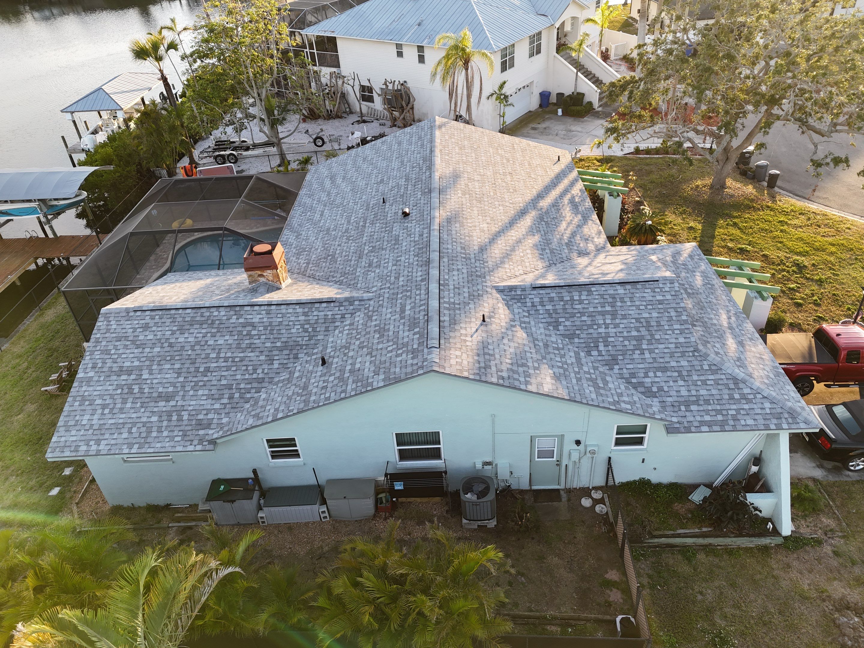Roof Replacement in Apollo Beach Fl. by Steadfast Roofing 