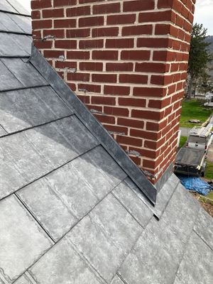Ironstone Metal Slate Installation