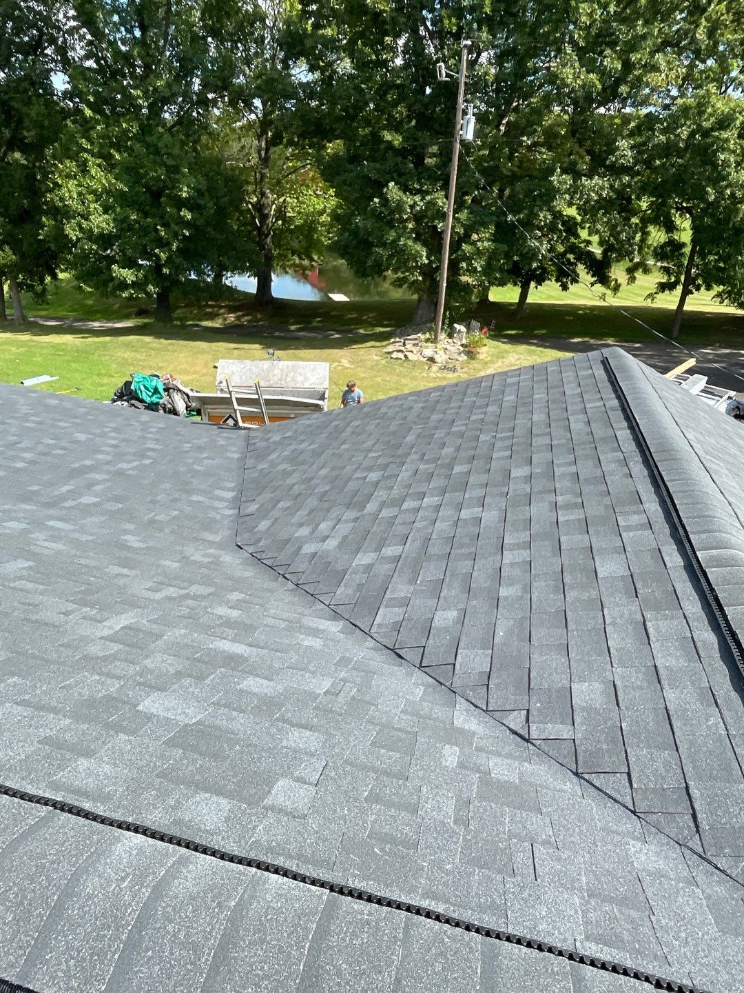 Dundee, Ohio Shingle Roof, Siding, Stone and Deck Installation by Pine Ridge Roofing LLC