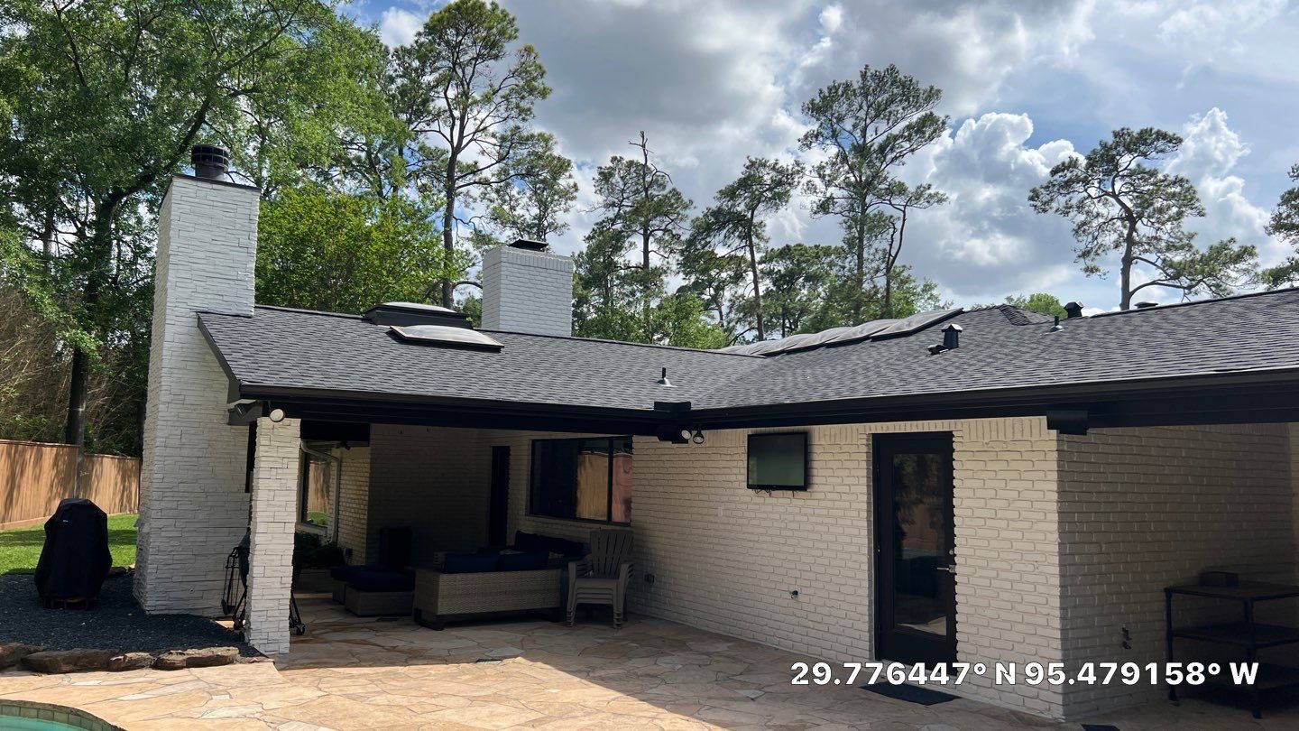 Roof Replacement using GAF materials in Houston TX by Elite Roofing LLC